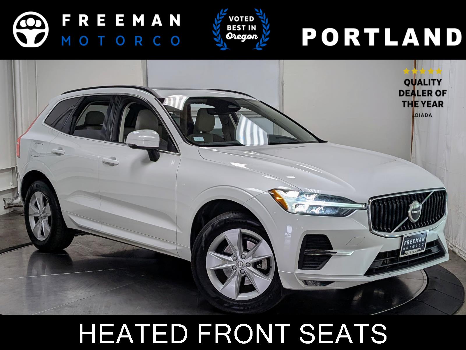 White 2022 Volvo XC60 SUV / Crossover All-Wheel Drive Automatic