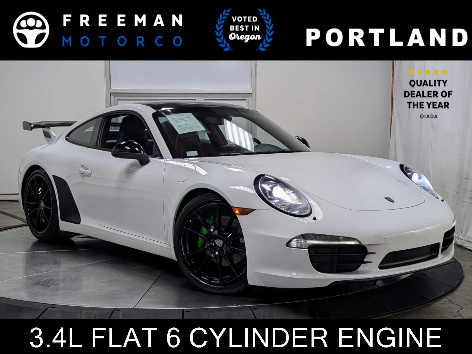 Black 2014 Porsche 911 Coupe Rear-Wheel Drive Automatic