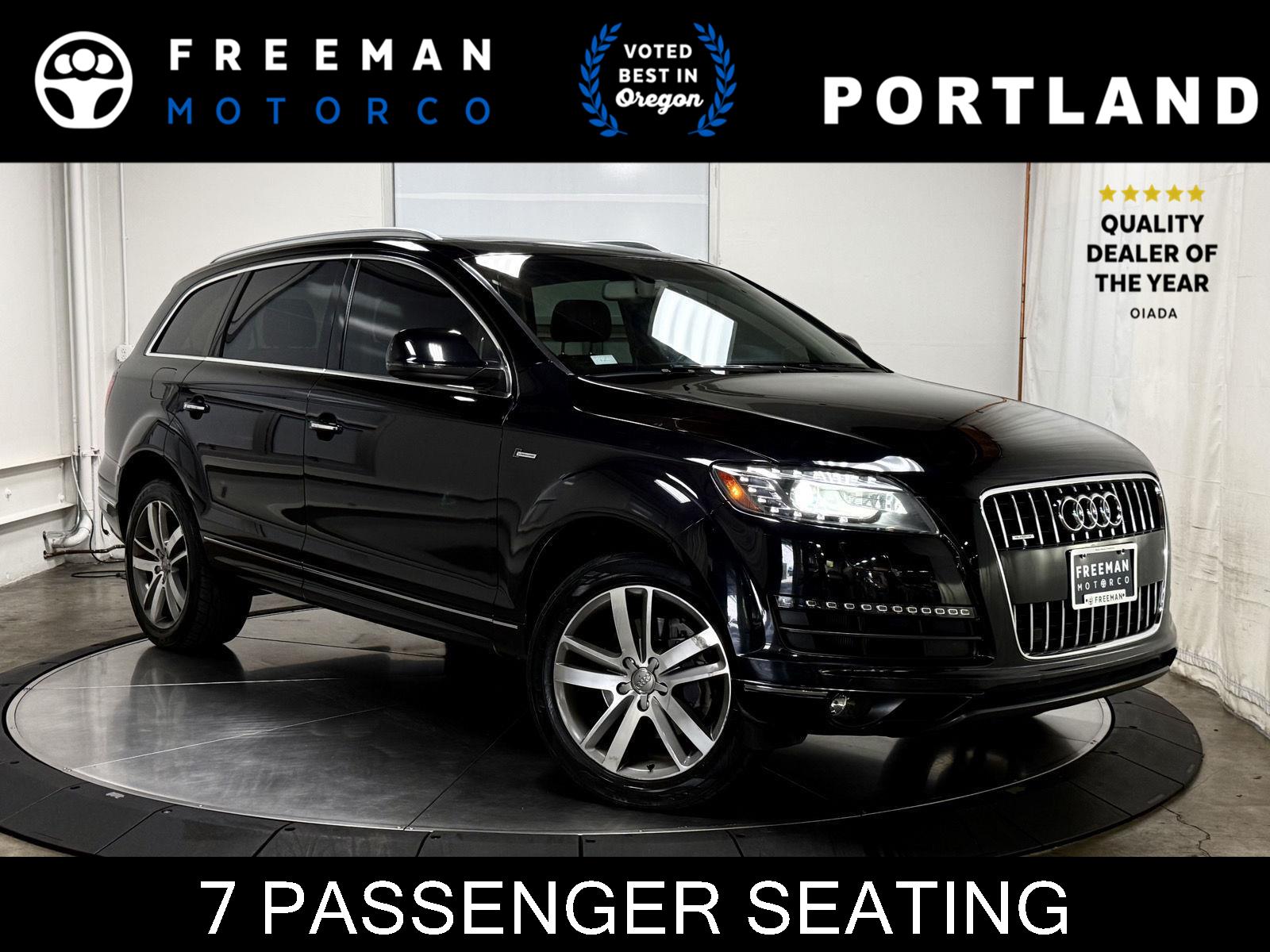 Orca Black Metallic 2015 Audi Q7 SUV / Crossover All-Wheel Drive Automatic