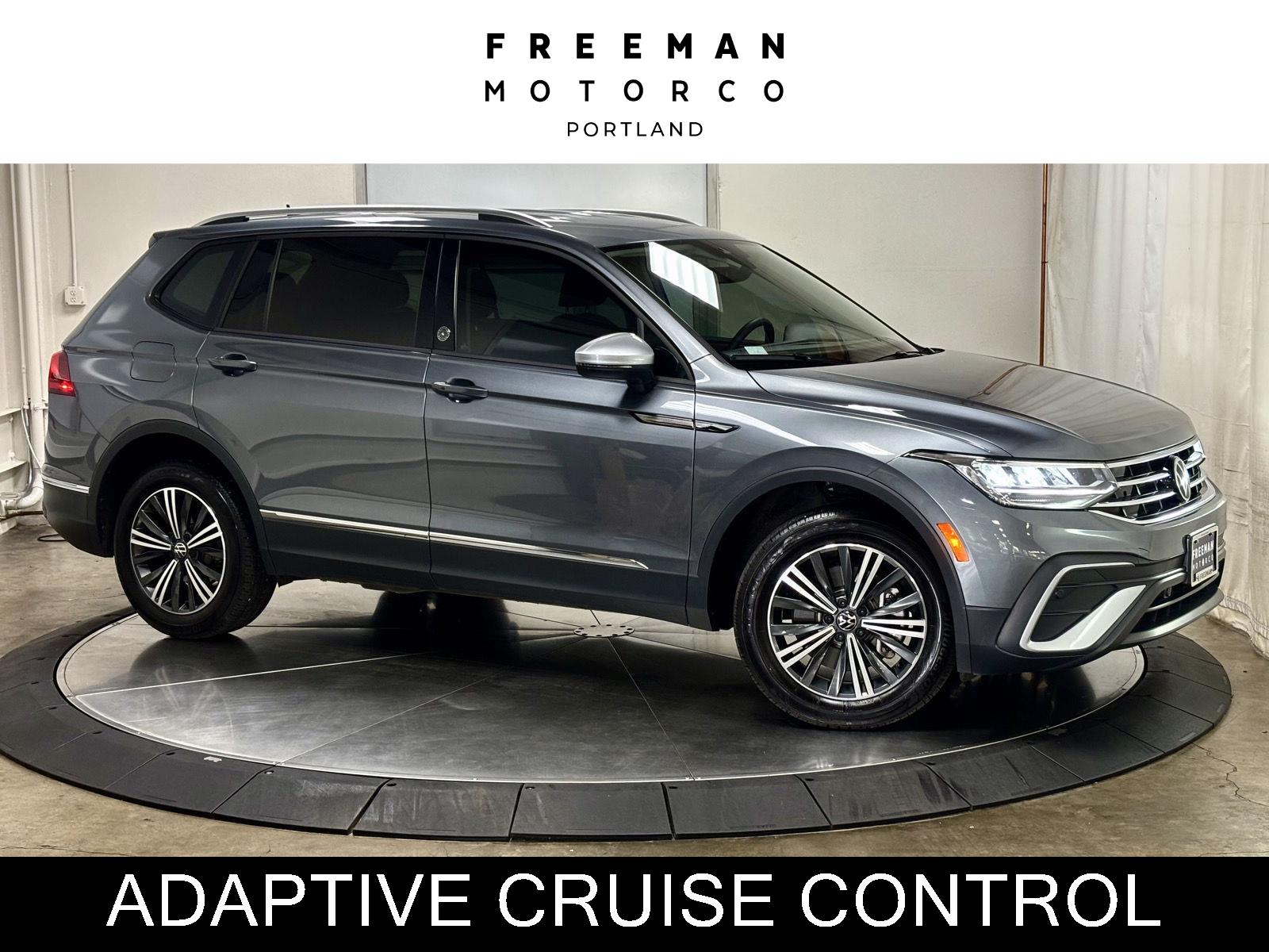 Platinum Gray Metallic 2024 Volkswagen Tiguan SUV / Crossover All-Wheel Drive Automatic