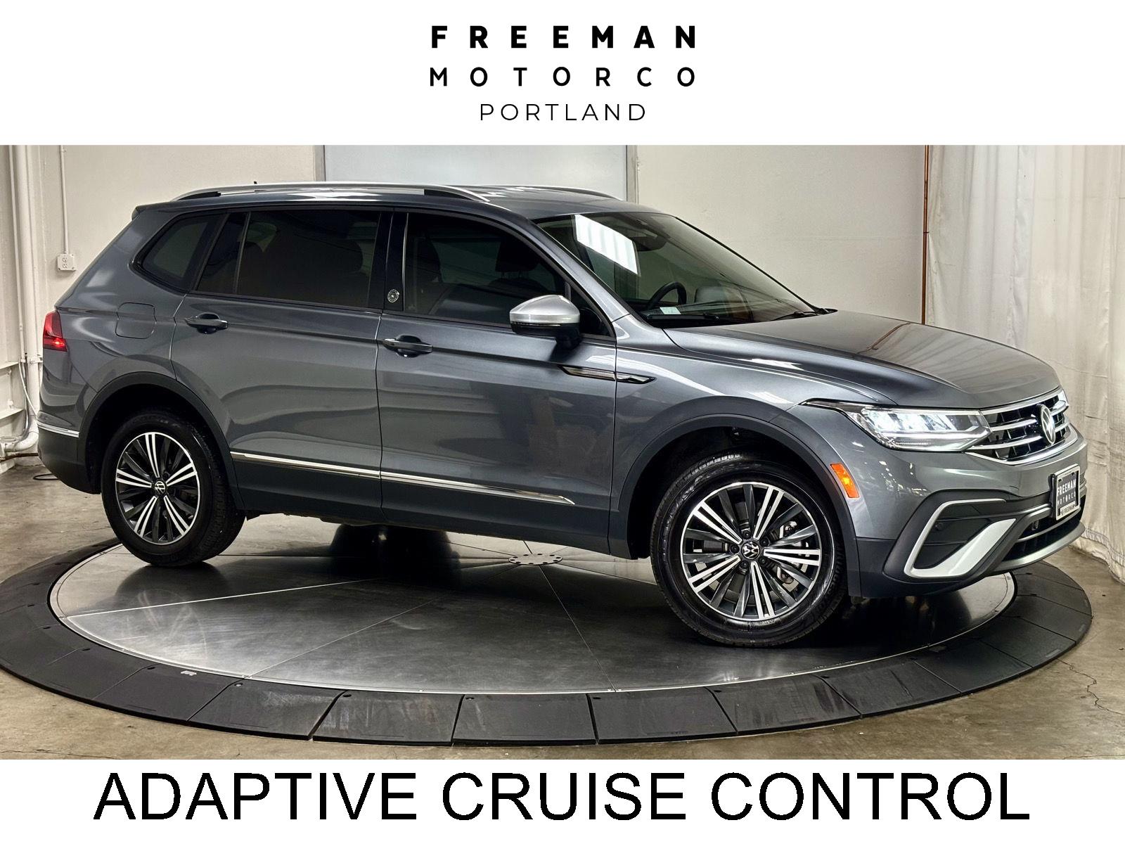 Platinum Gray Metallic 2024 Volkswagen Tiguan SUV / Crossover All-Wheel Drive Automatic