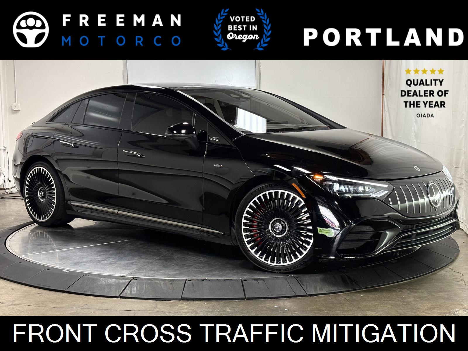 Black 2023 Mercedes-Benz EQE Sedan All-Wheel Drive Automatic