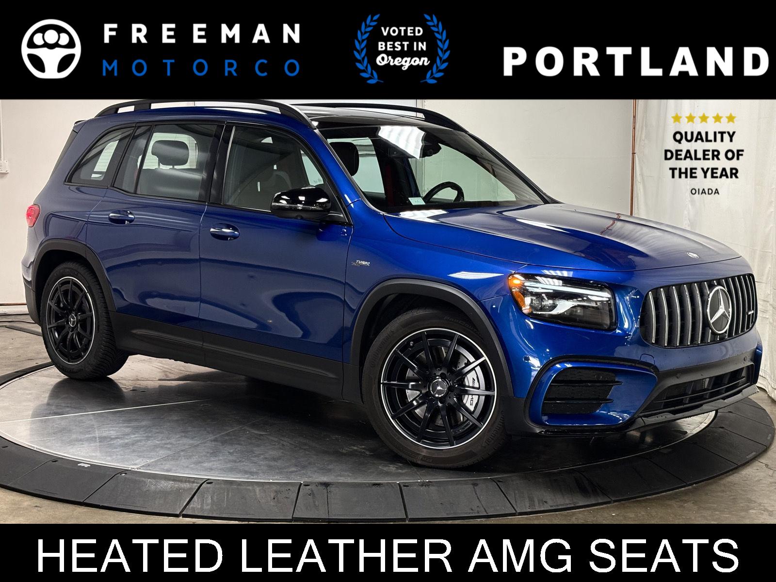 Starling Blue Metallic 2025 Mercedes-Benz GLB SUV / Crossover All-Wheel Drive Automatic