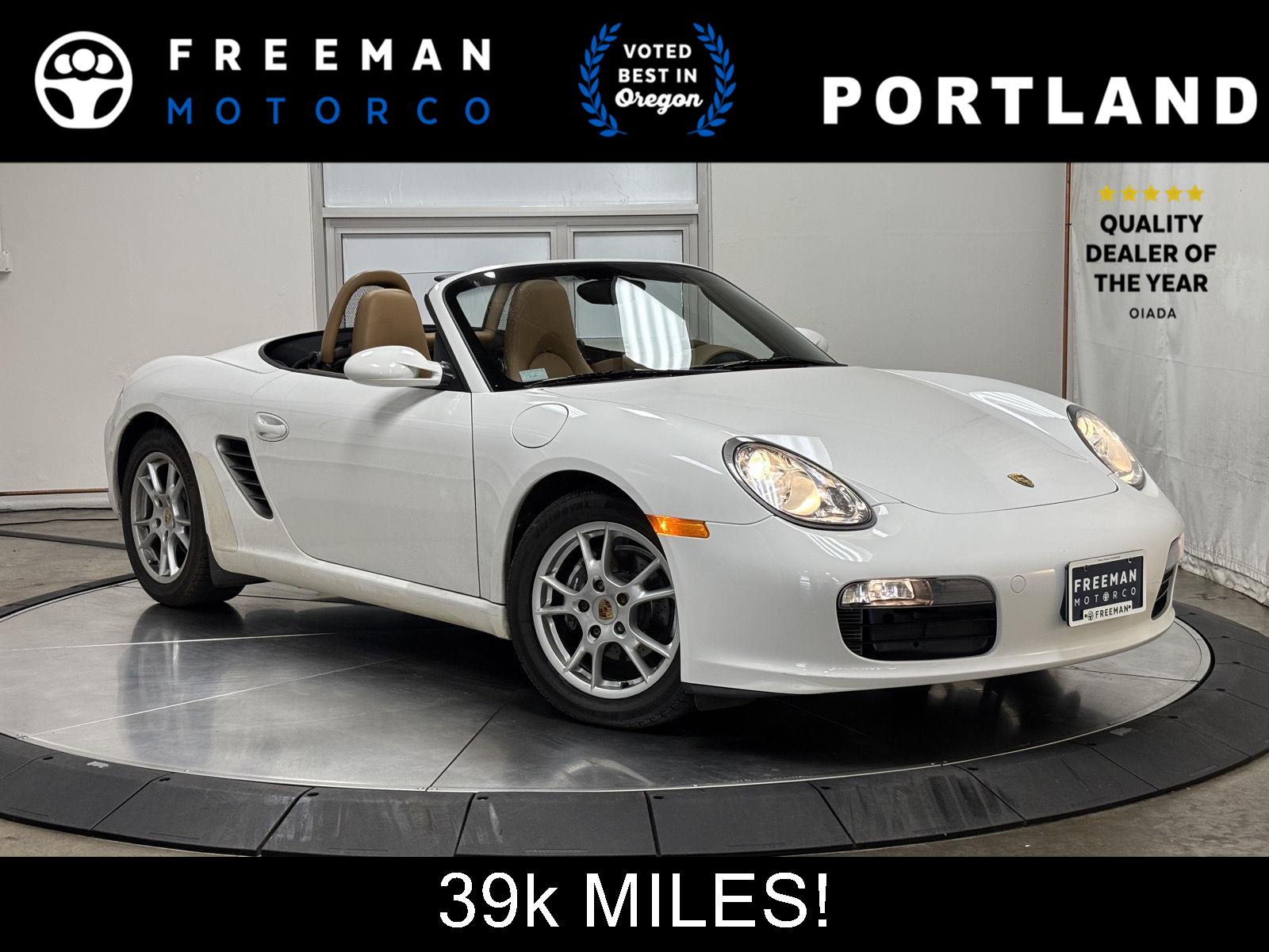 Carrara White 2005 Porsche Boxster Convertible Rear-Wheel Drive Automatic