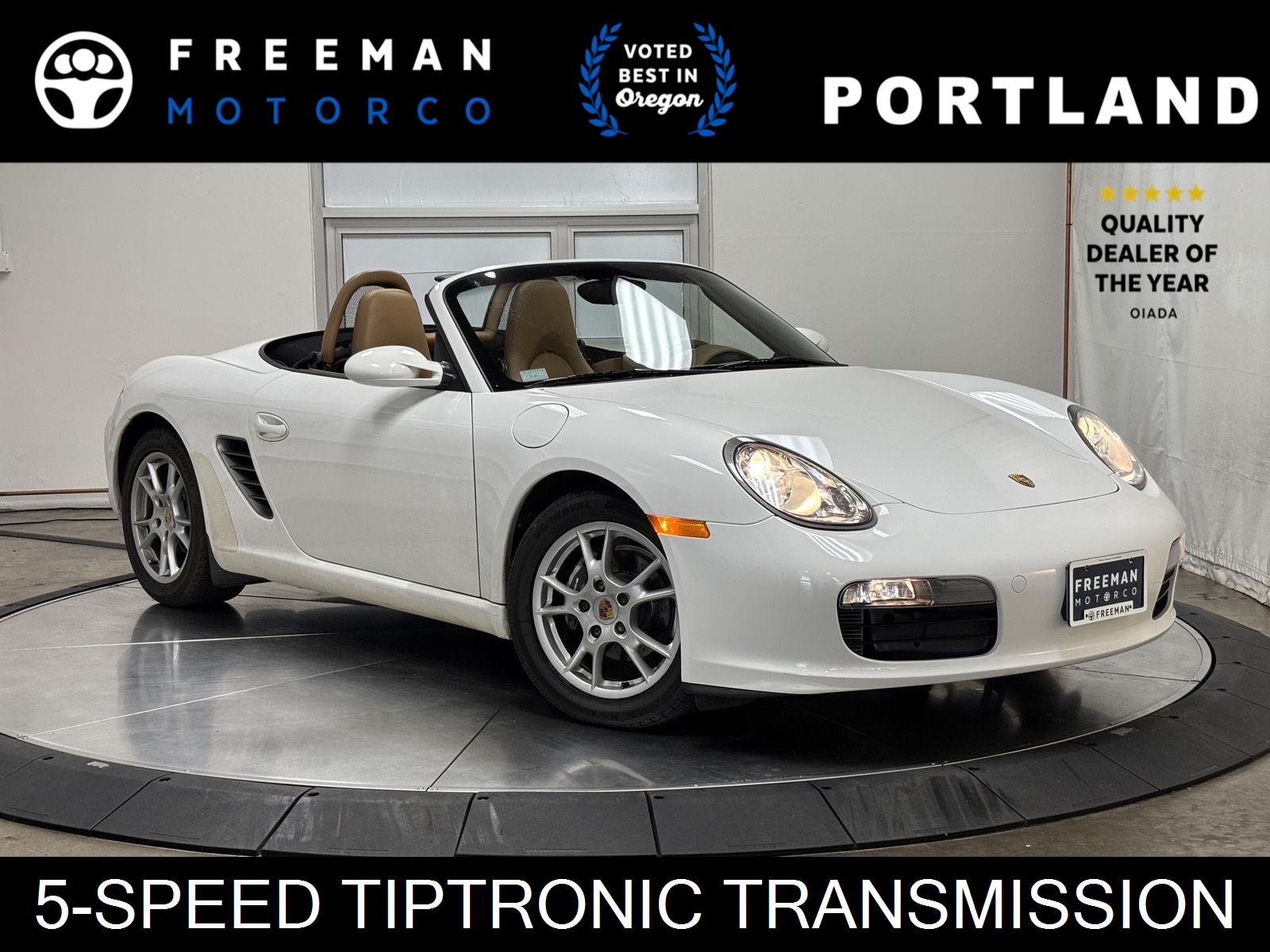 Carrara White 2005 Porsche Boxster Convertible Rear-Wheel Drive Automatic
