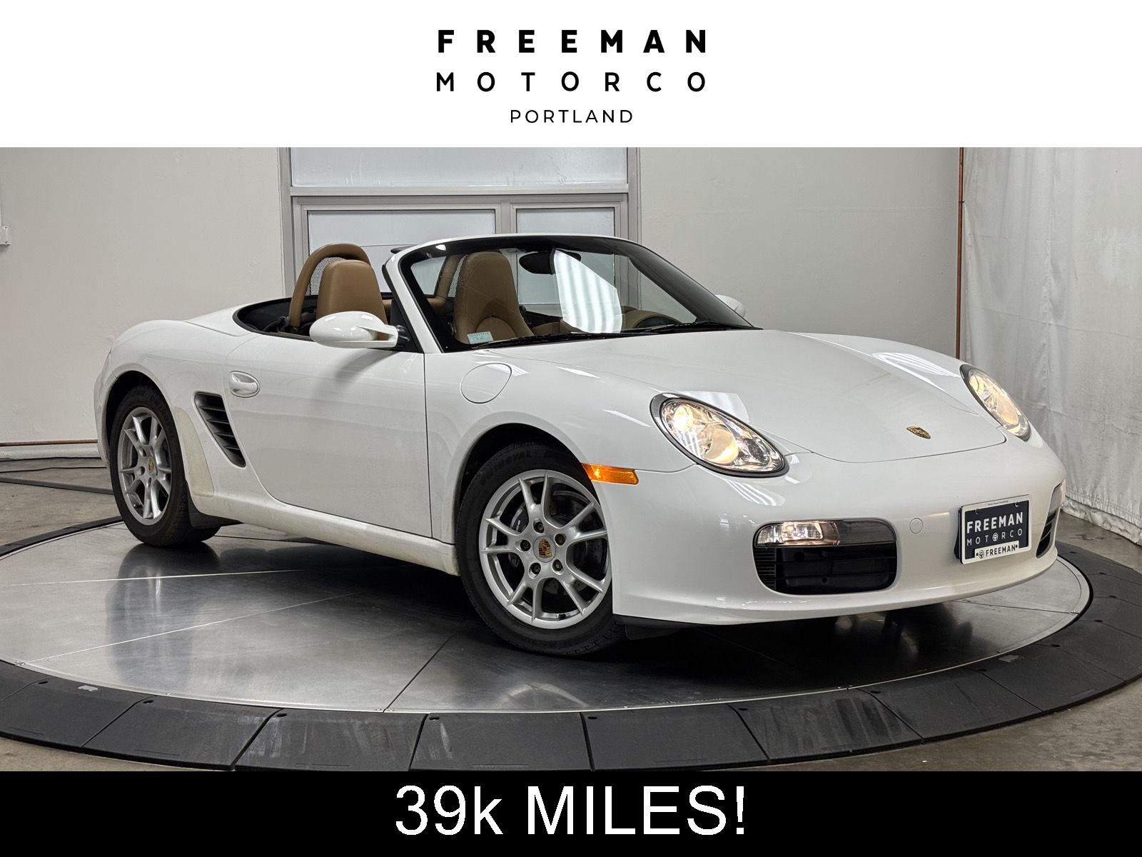 Carrara White 2005 Porsche Boxster Convertible Rear-Wheel Drive Automatic