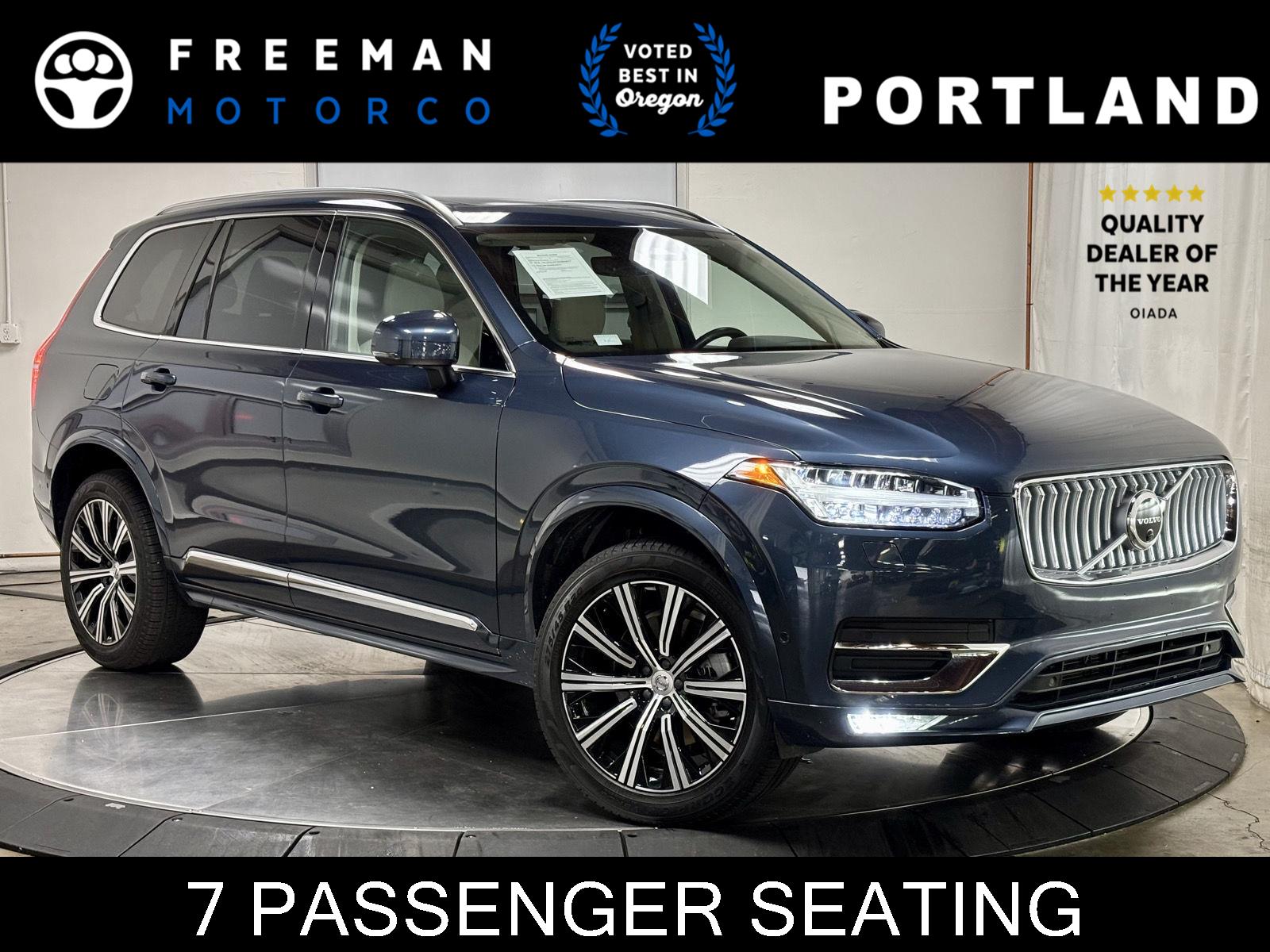 Denim Blue Metallic 2023 Volvo XC90 SUV / Crossover All-Wheel Drive Automatic
