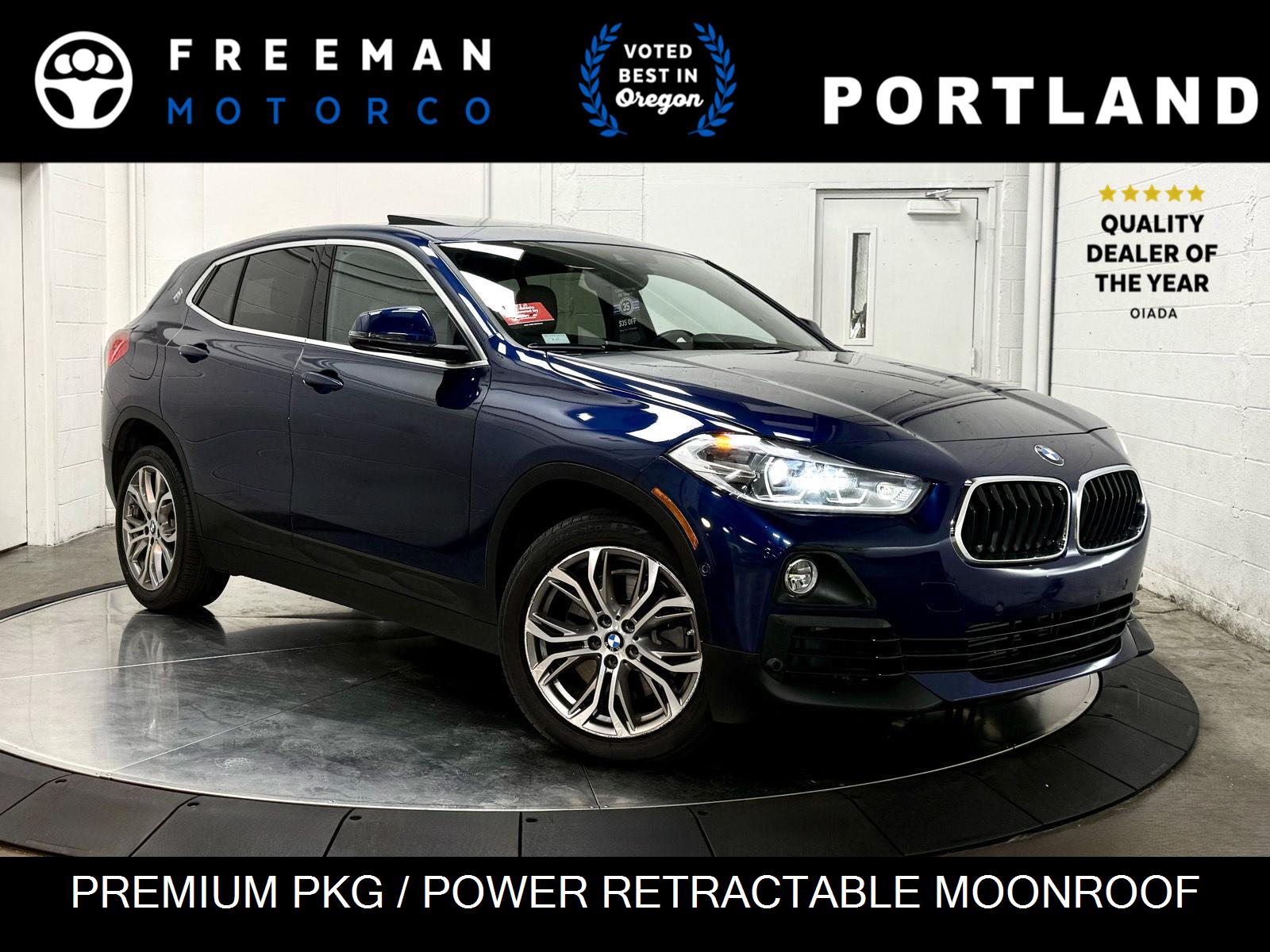 Mediterranean Blue Metallic 2018 BMW X2 SUV / Crossover Front-Wheel Drive Automatic
