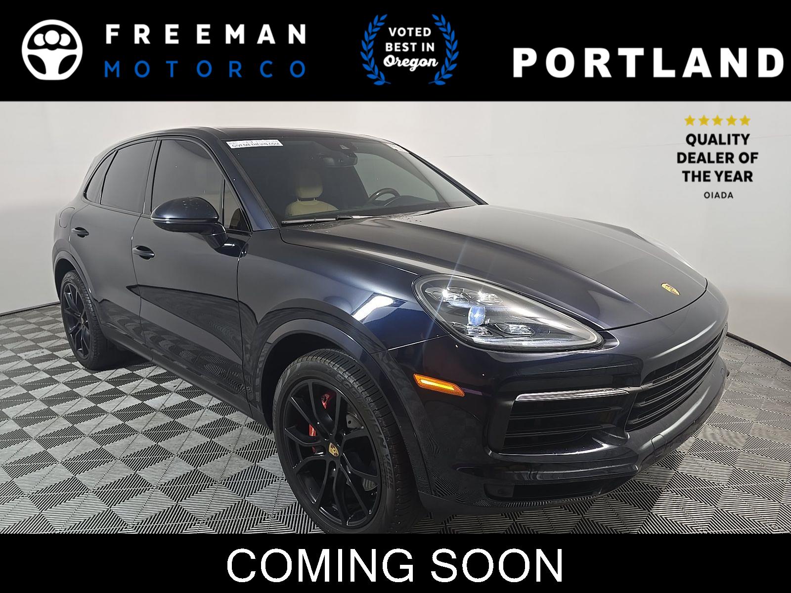 Moonlight Blue Metallic 2019 Porsche Cayenne SUV / Crossover All-Wheel Drive Automatic