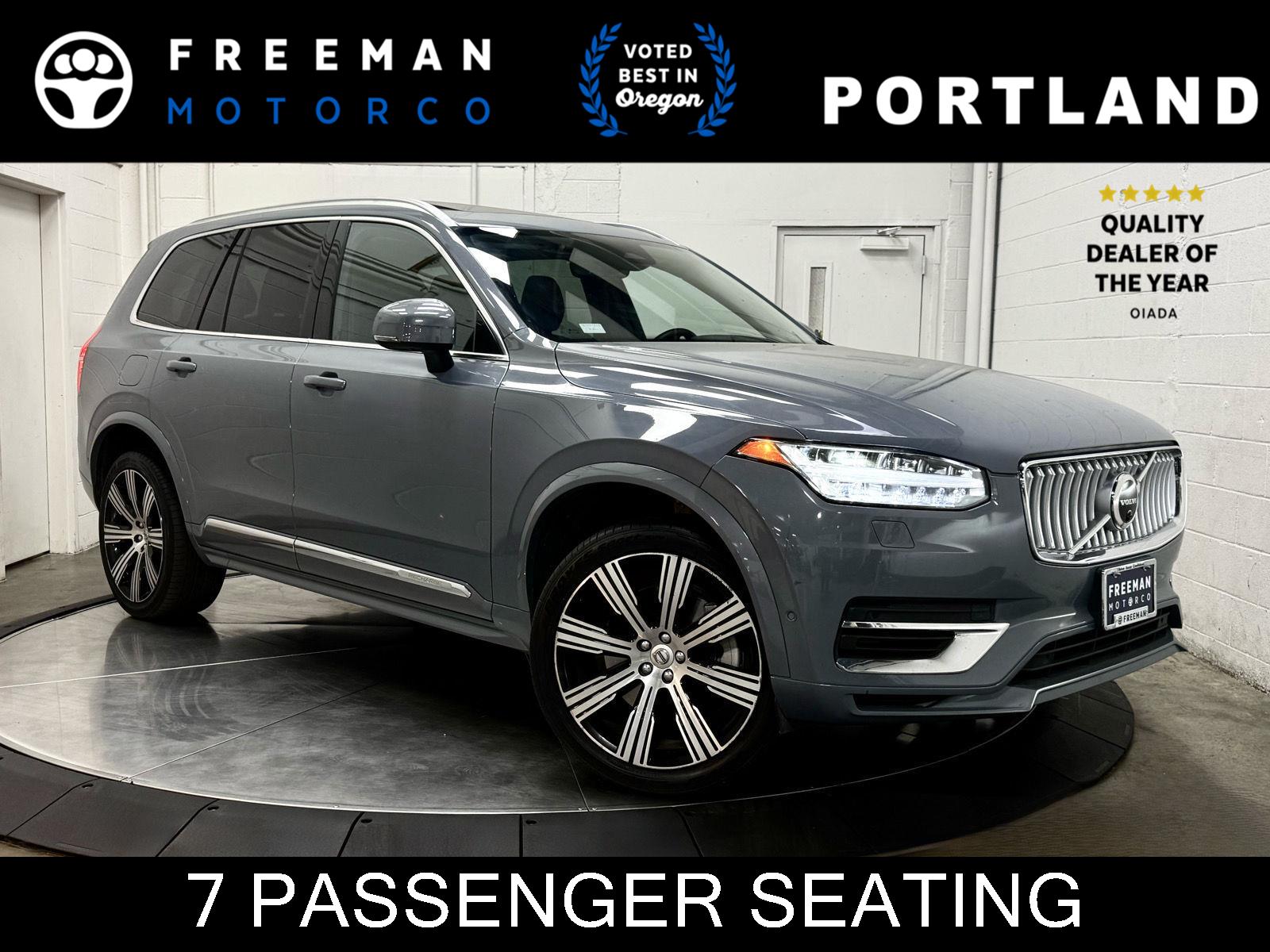 Gray (Thunder Grey Metallic) 2023 Volvo XC90 SUV / Crossover All-Wheel Drive Automatic