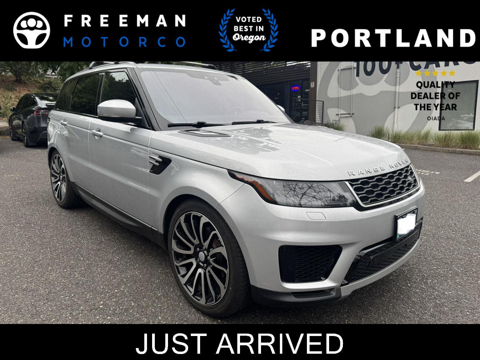 Indus Silver Metallic 2020 Land Rover Range Rover Sport SUV / Crossover All-Wheel Drive Automatic