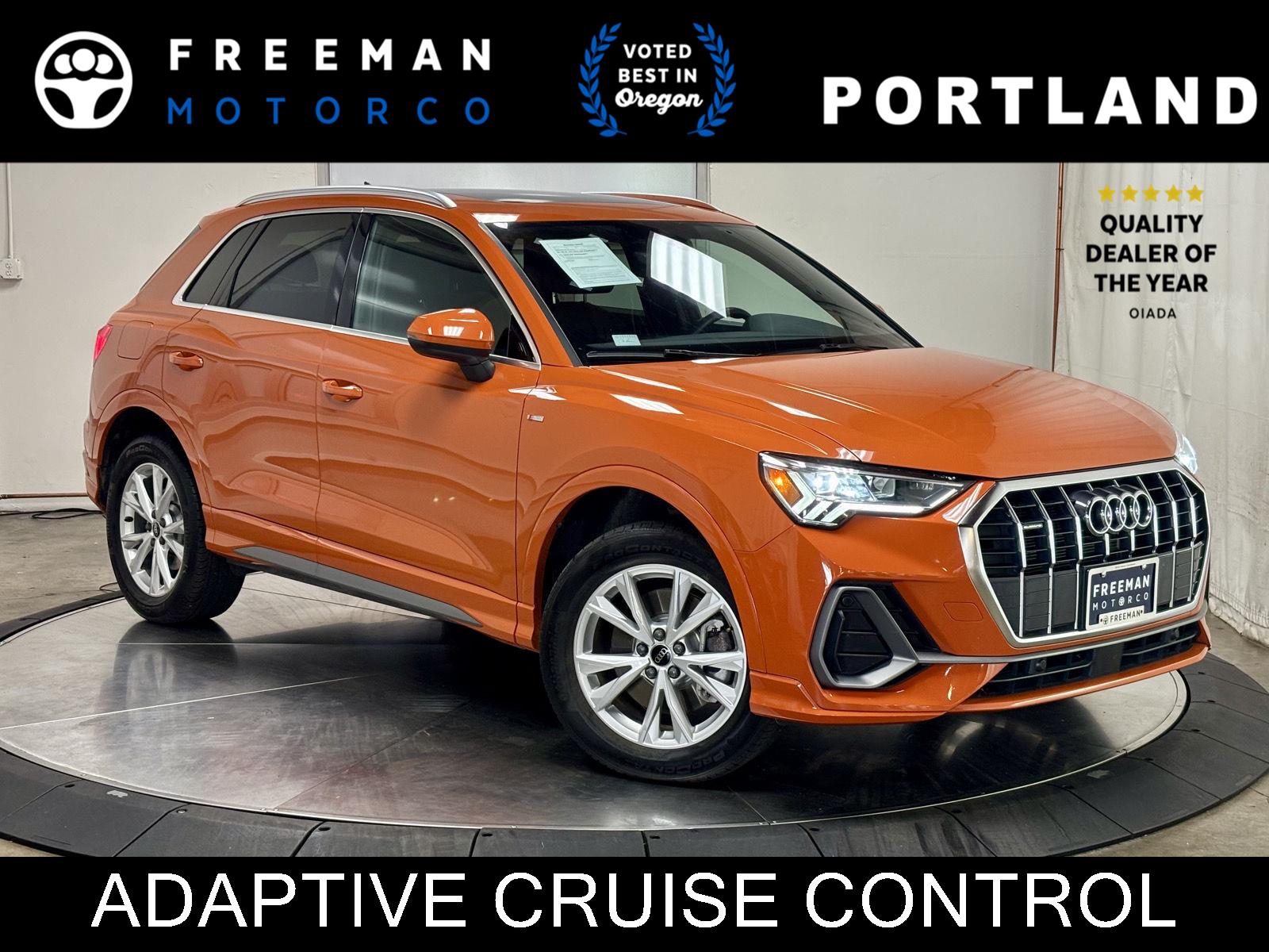 Pulse Orange 2025 Audi Q3 SUV / Crossover All-Wheel Drive Automatic