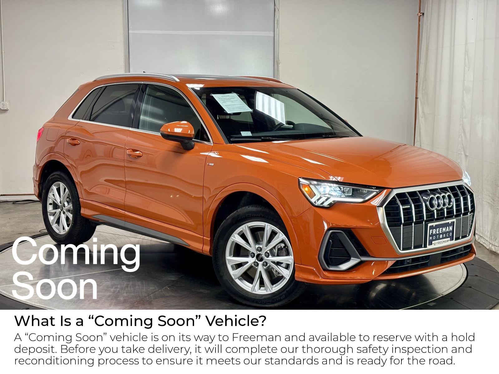 Pulse Orange 2025 Audi Q3 SUV / Crossover All-Wheel Drive Automatic