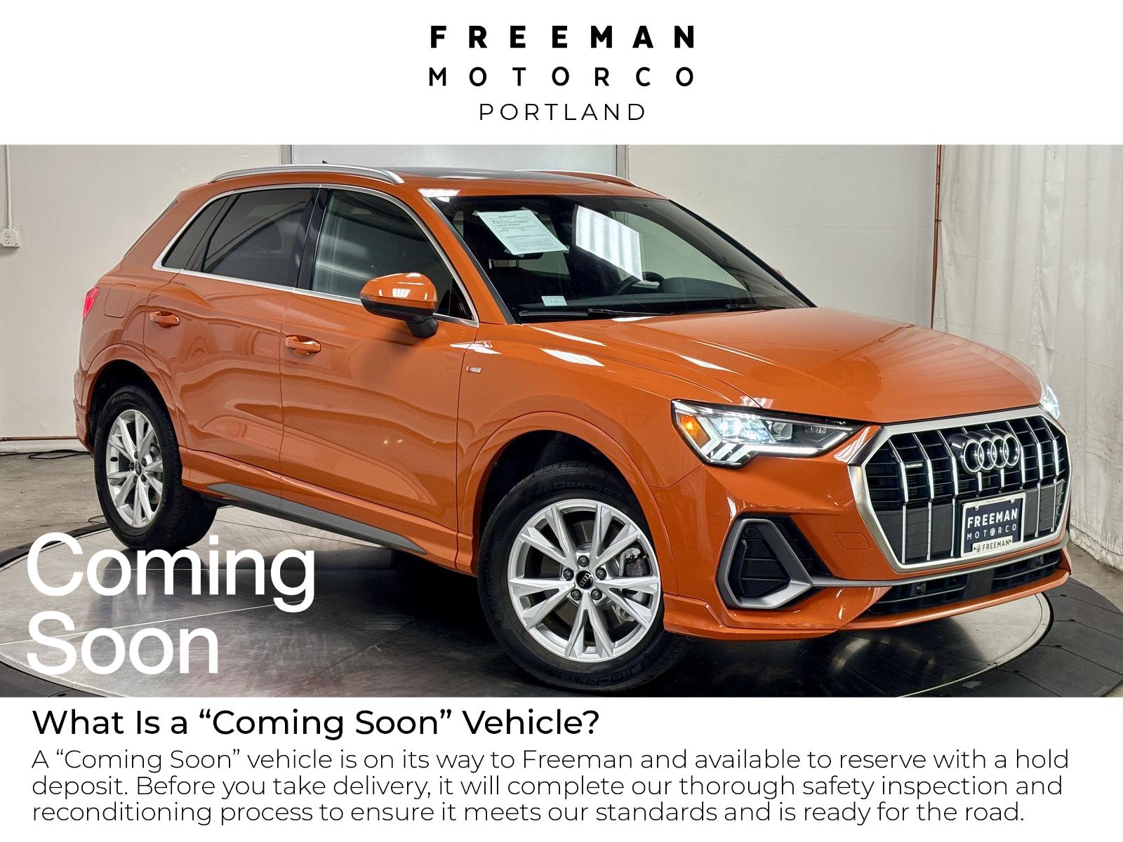 Pulse Orange 2025 Audi Q3 SUV / Crossover All-Wheel Drive Automatic