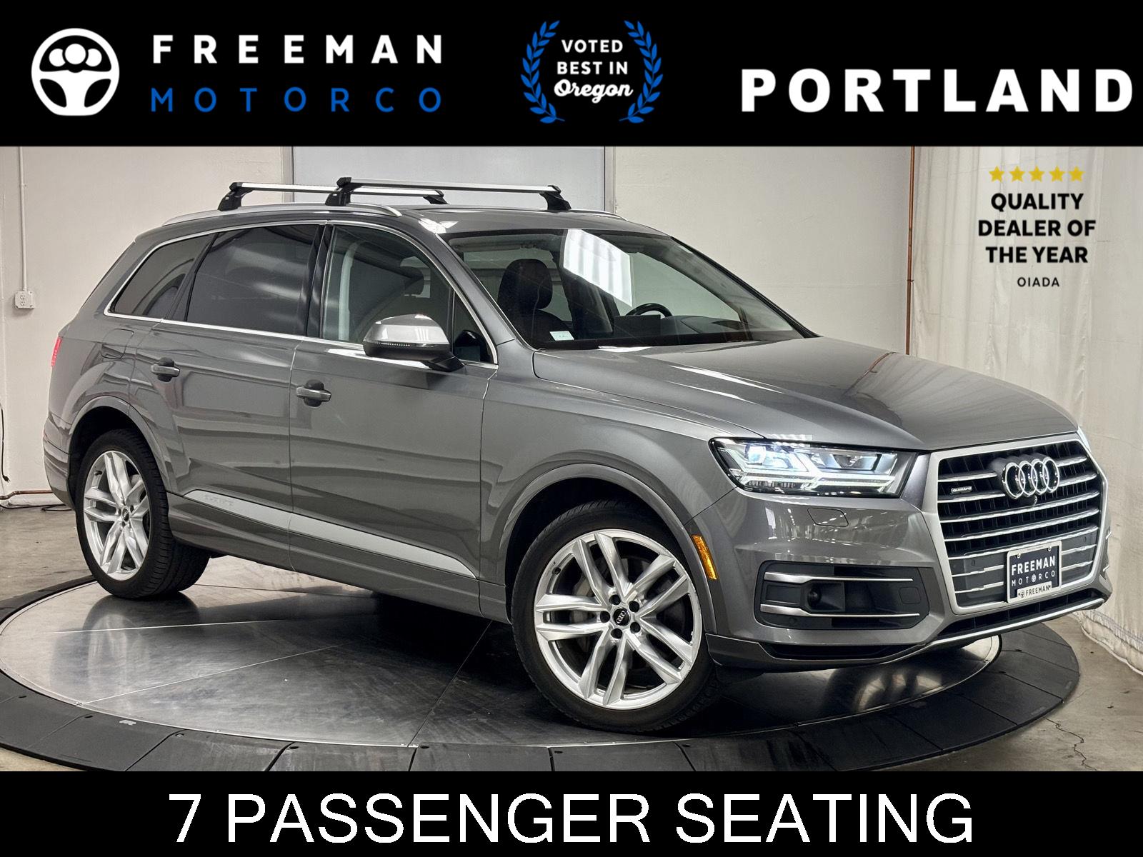 Graphite Gray Metallic 2018 Audi Q7 SUV / Crossover All-Wheel Drive Automatic