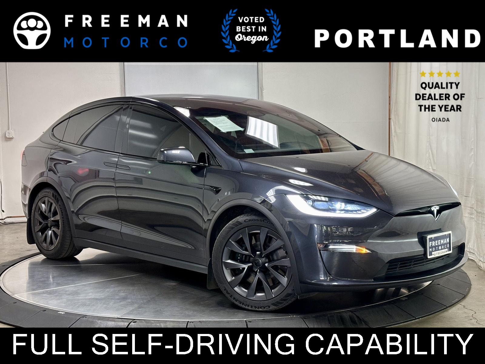 Gray (Stealth Grey) 2024 Tesla Model X SUV / Crossover All-Wheel Drive Automatic