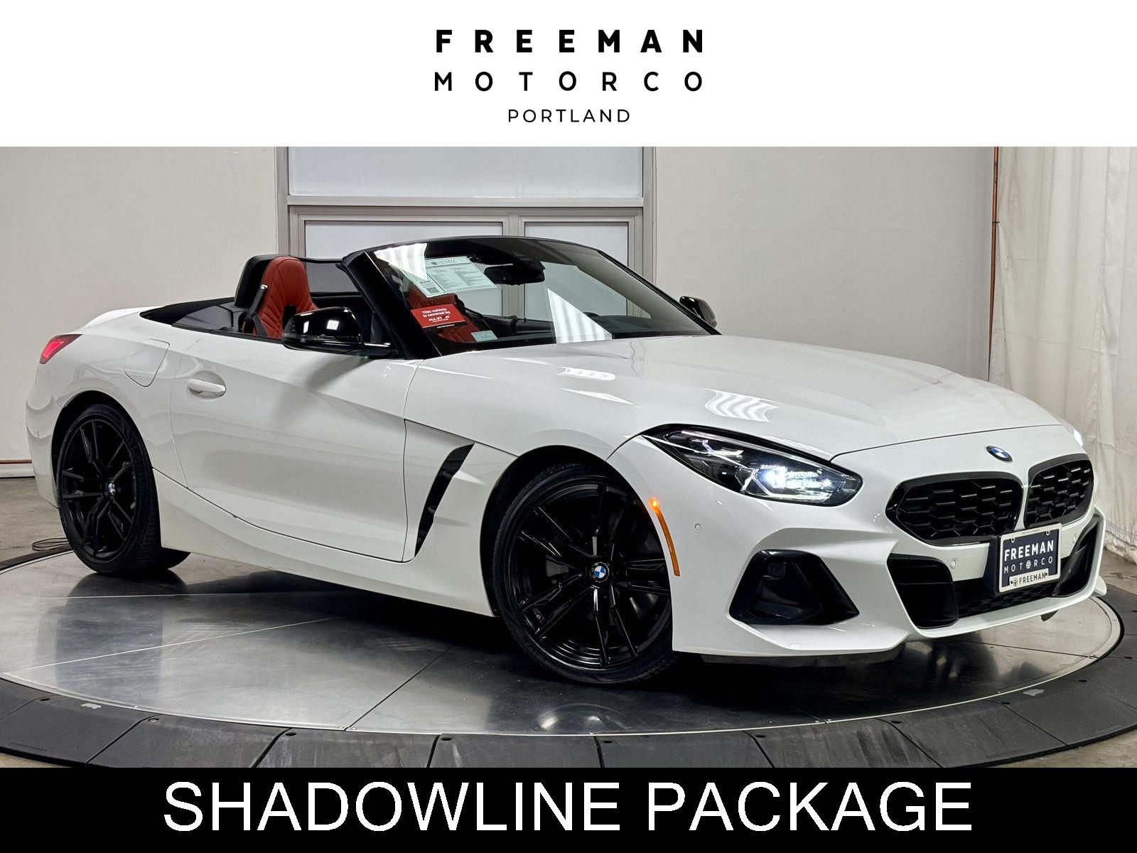 Alpine White 2023 BMW Z4 Convertible Rear-Wheel Drive Automatic