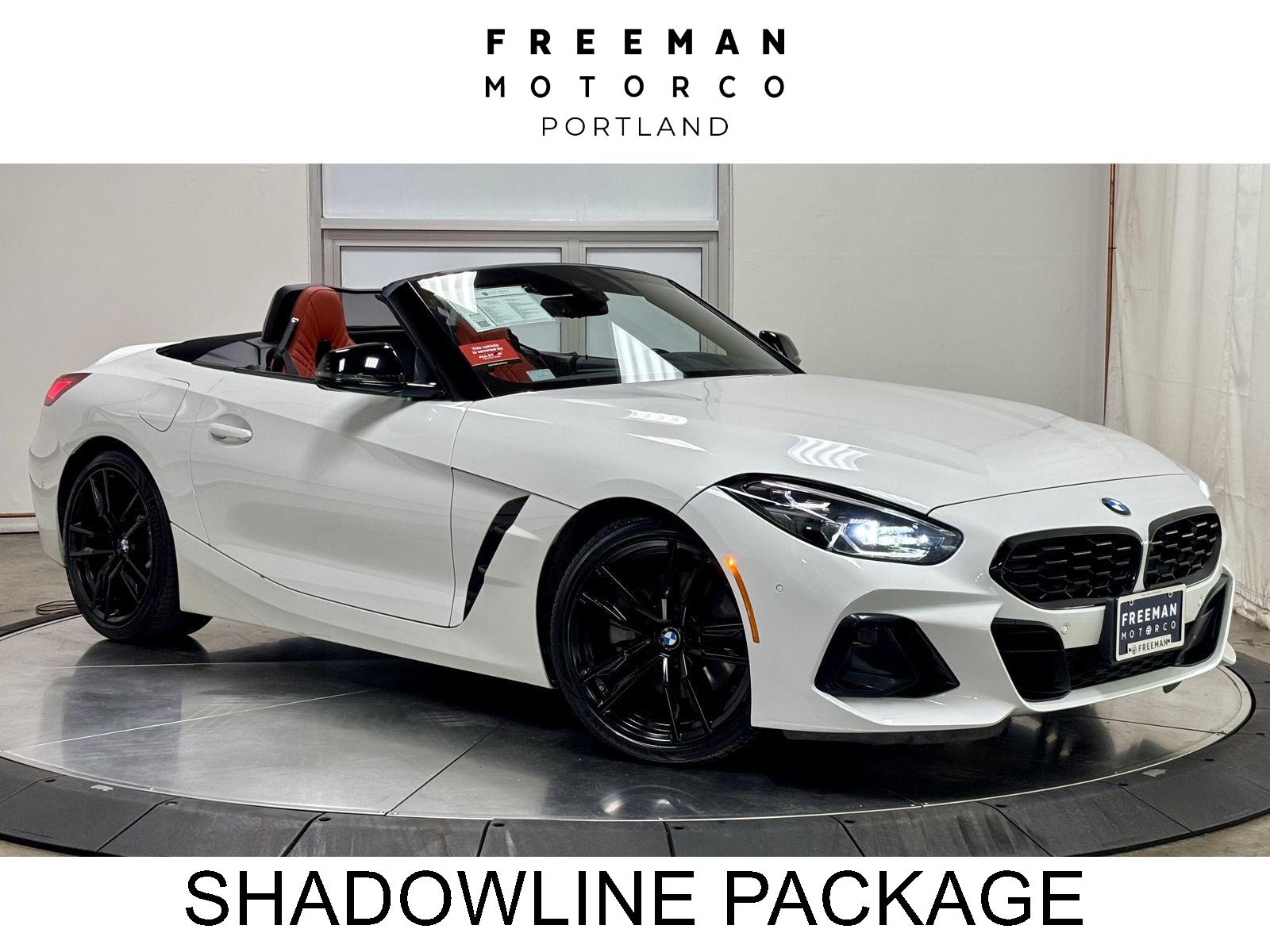 Alpine White 2023 BMW Z4 Convertible Rear-Wheel Drive Automatic