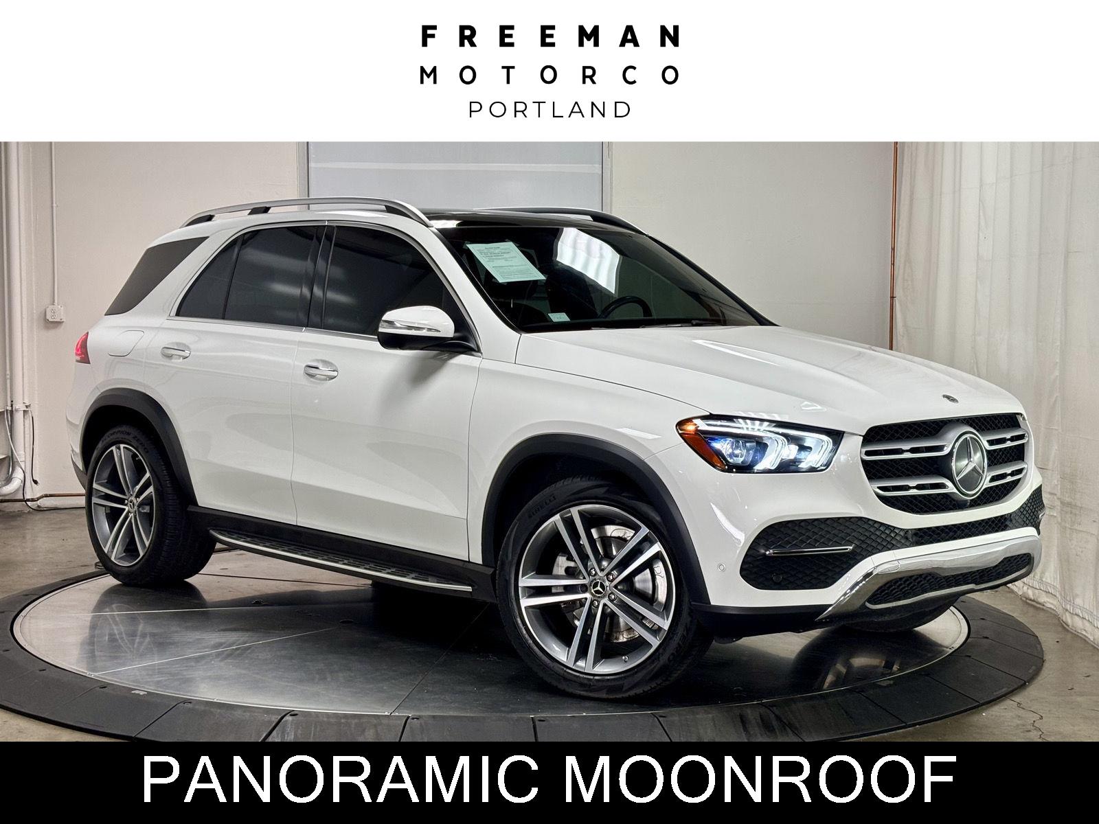 Polar White 2021 Mercedes-Benz GLE SUV / Crossover All-Wheel Drive Automatic