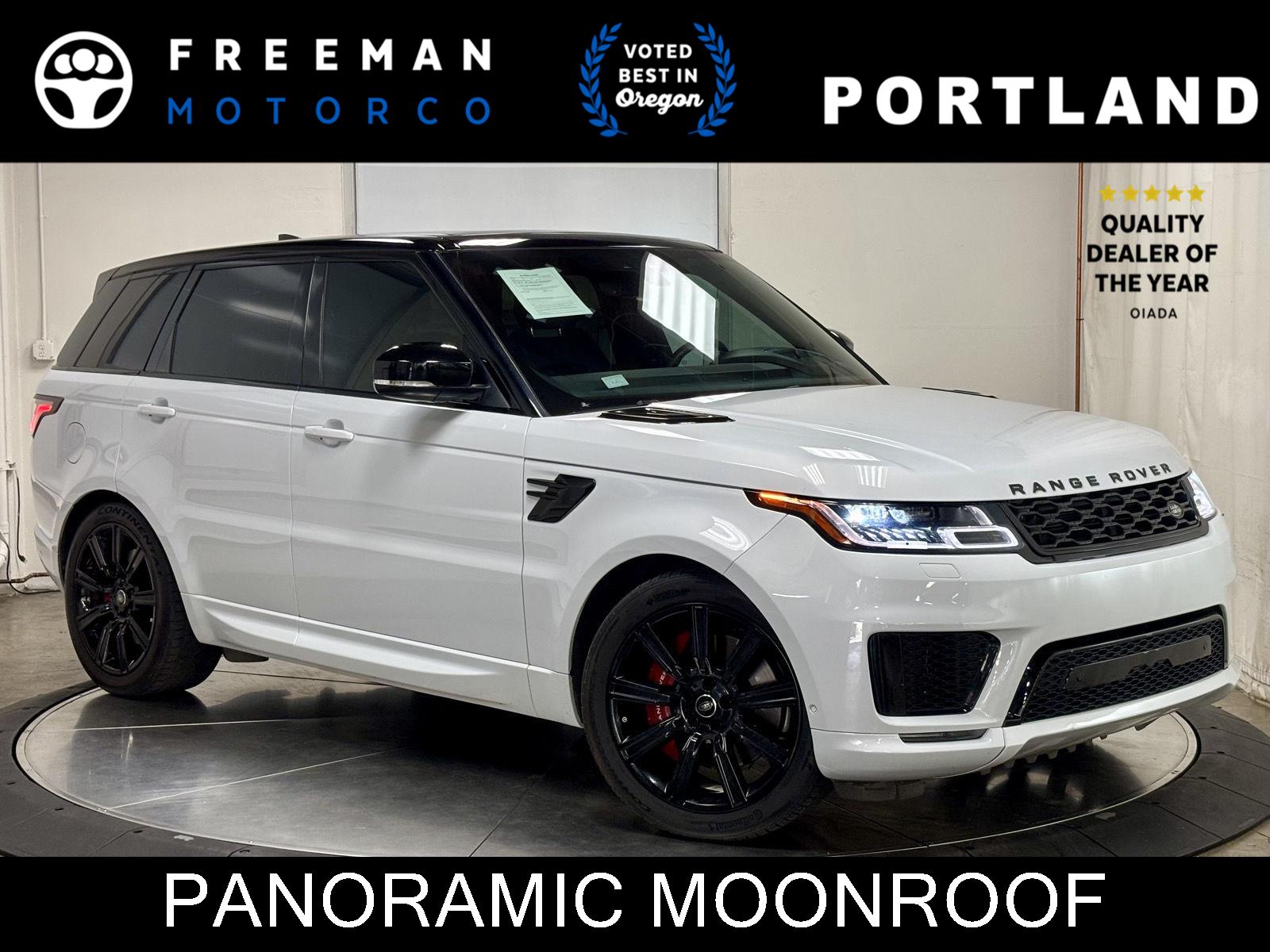 Yulong White Metallic 2020 Land Rover Range Rover Sport SUV / Crossover All-Wheel Drive Automatic