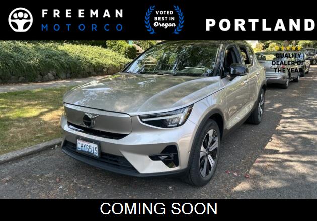 Bright Dusk Metallic 2023 Volvo XC40 Recharge SUV / Crossover All-Wheel Drive Automatic