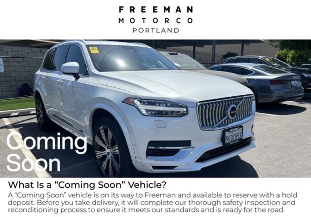 Crystal White Metallic 2024 Volvo XC90 SUV / Crossover All-Wheel Drive Automatic