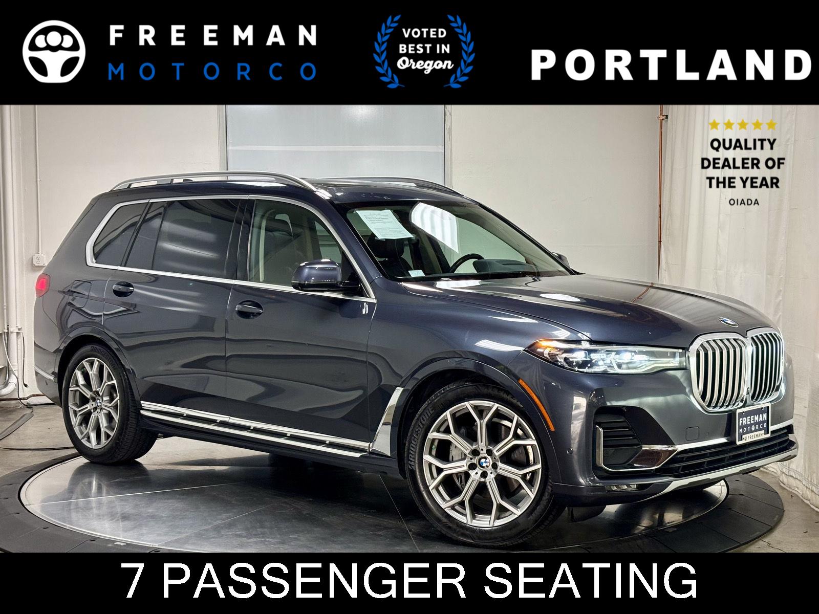 Gray (Arctic Grey Metallic) 2021 BMW X7 SUV / Crossover All-Wheel Drive Automatic