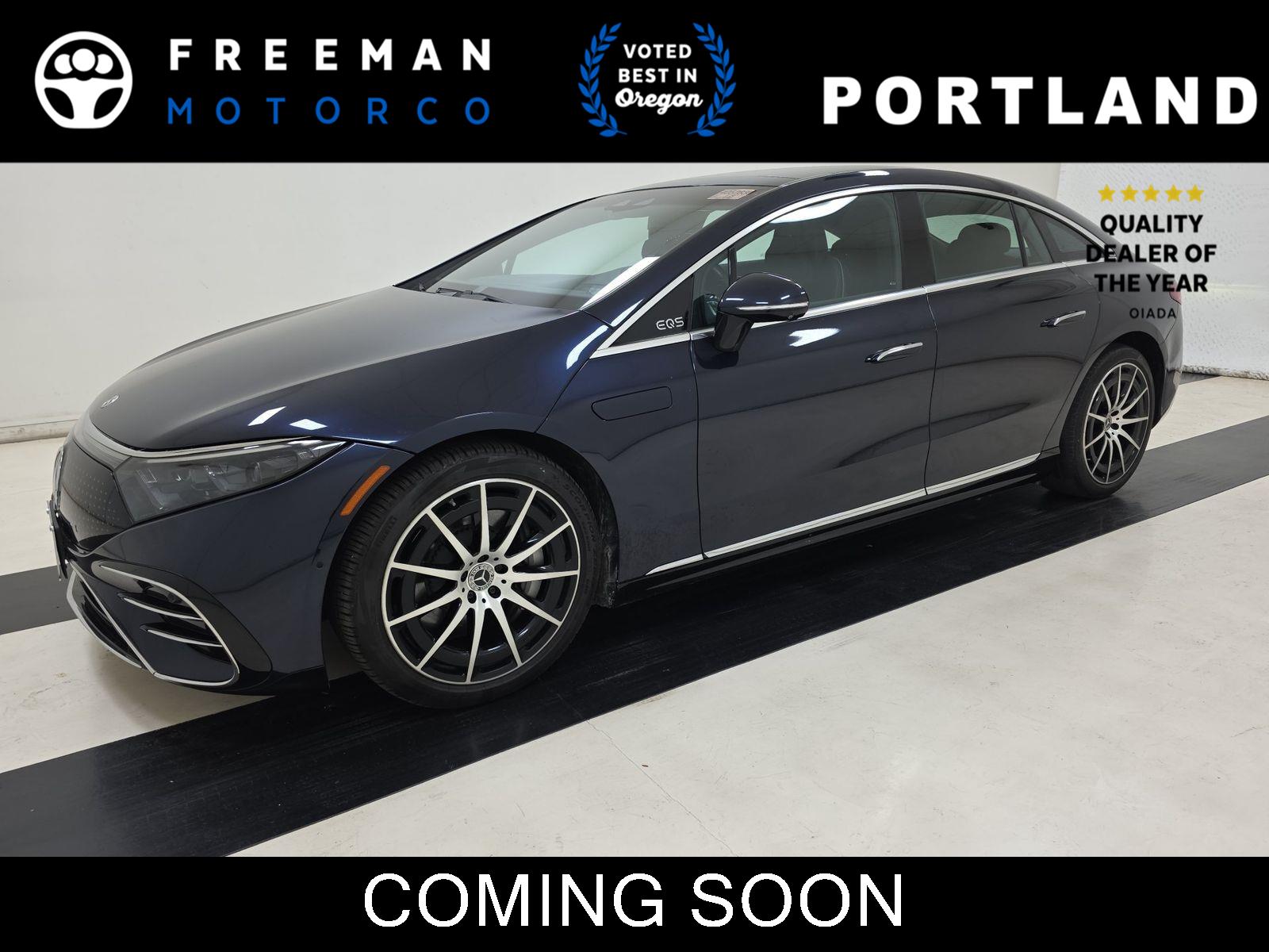MANUFAKTUR Signature Rubellite Red Metallic 2023 Mercedes-Benz EQS Sedan All-Wheel Drive Automatic