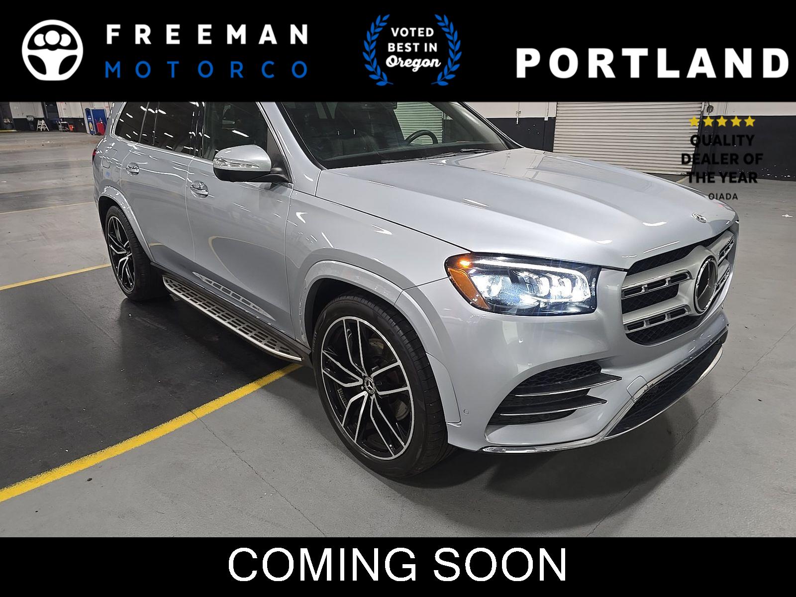Cirrus Silver Metallic 2022 Mercedes-Benz GLS SUV / Crossover All-Wheel Drive Automatic
