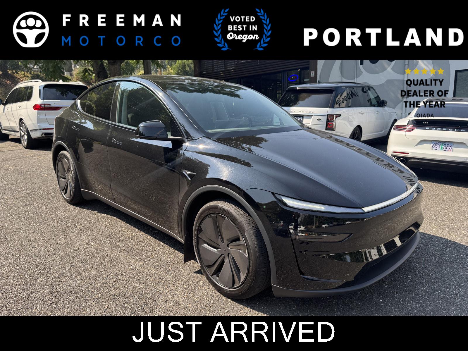Black 2026 Tesla Model Y SUV / Crossover All-Wheel Drive