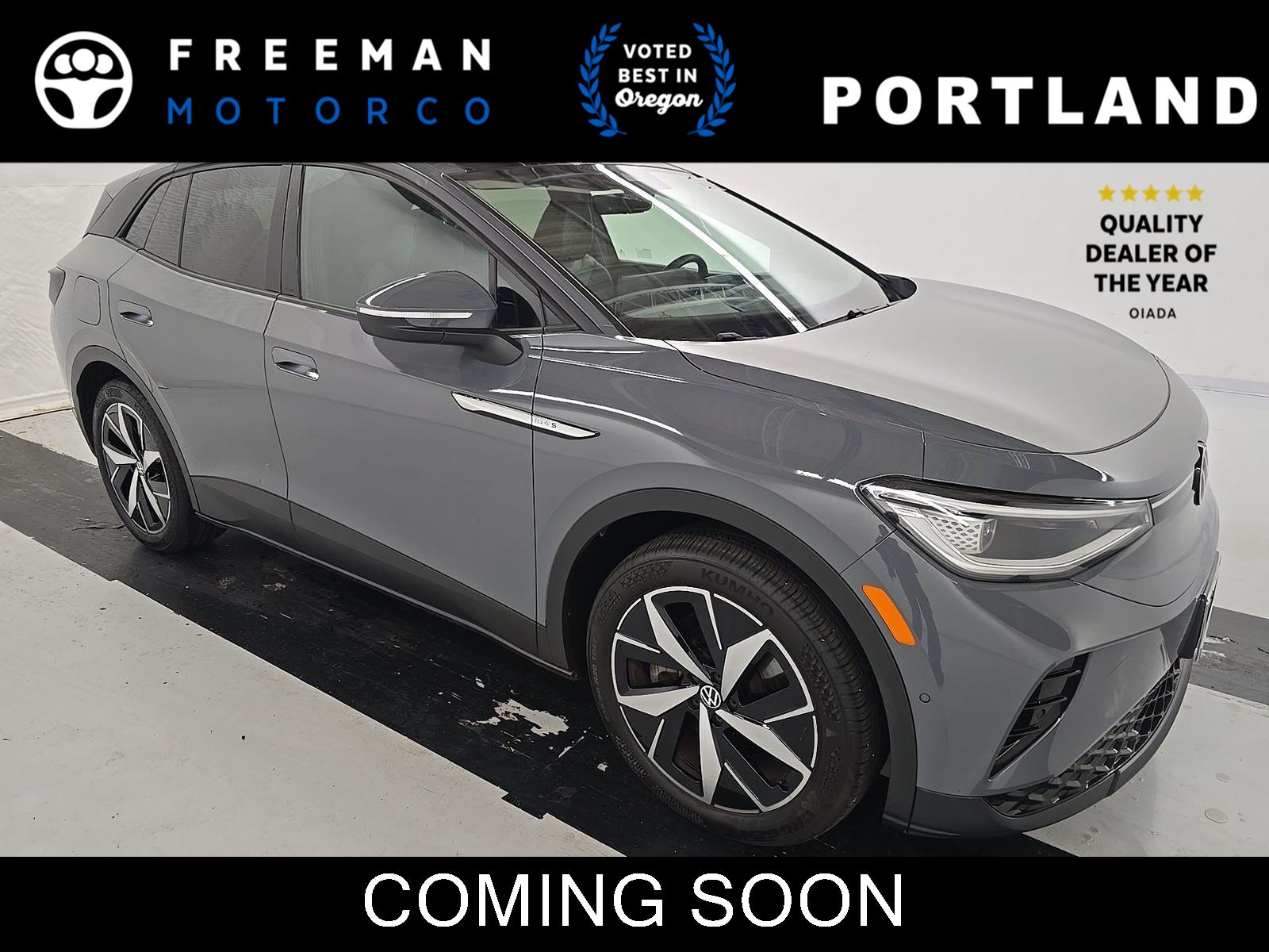 Pure Gray 2023 Volkswagen ID.4 SUV / Crossover Rear-Wheel Drive Automatic