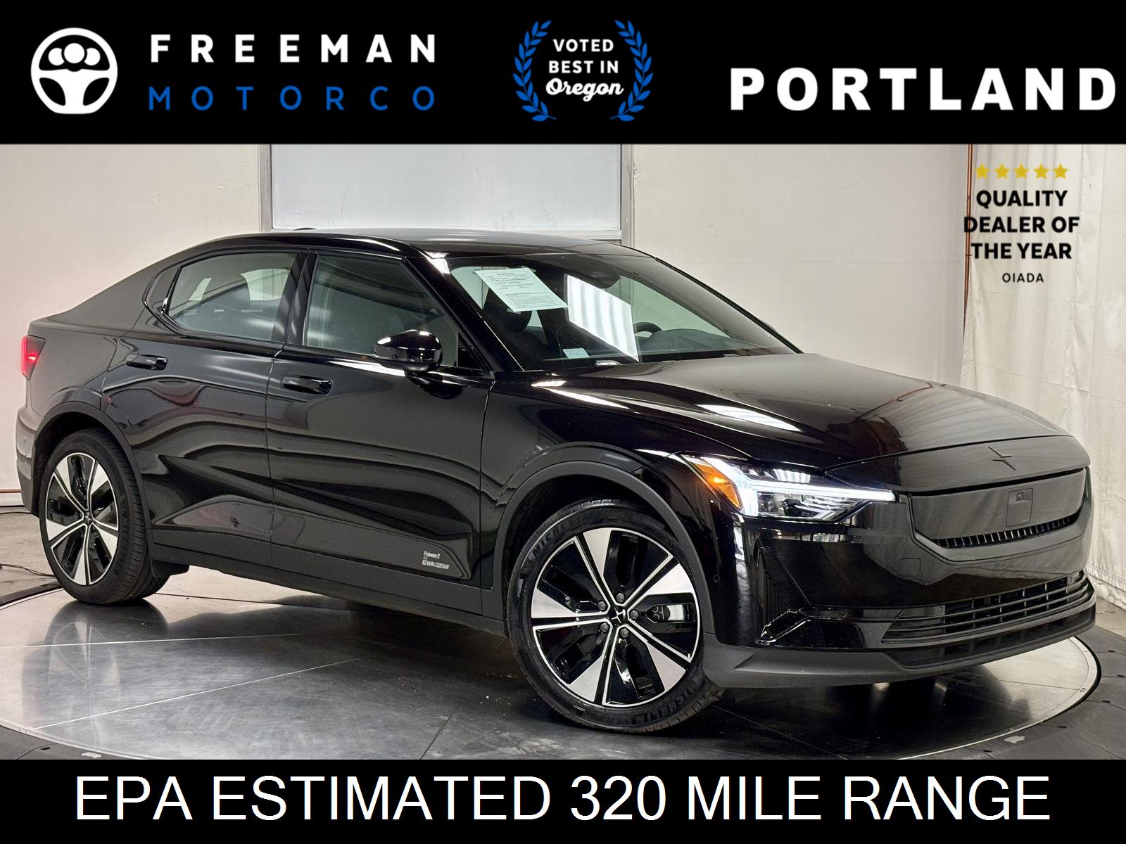 Space Metallic 2024 Polestar 2 Sedan Rear-Wheel Drive 