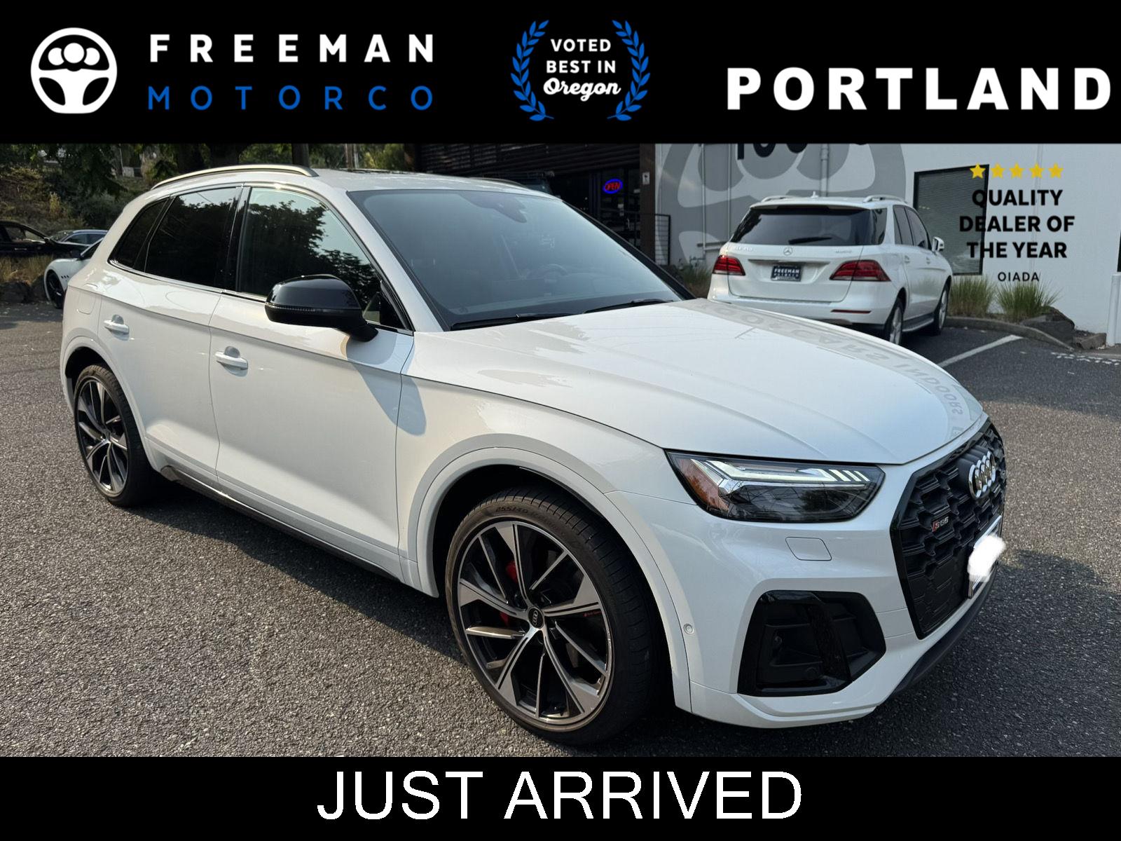 Glacier White Metallic 2021 Audi SQ5 SUV / Crossover All-Wheel Drive Automatic