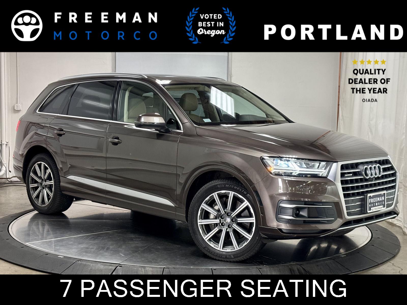 Florett Silver Metallic 2019 Audi Q7 SUV / Crossover All-Wheel Drive Automatic