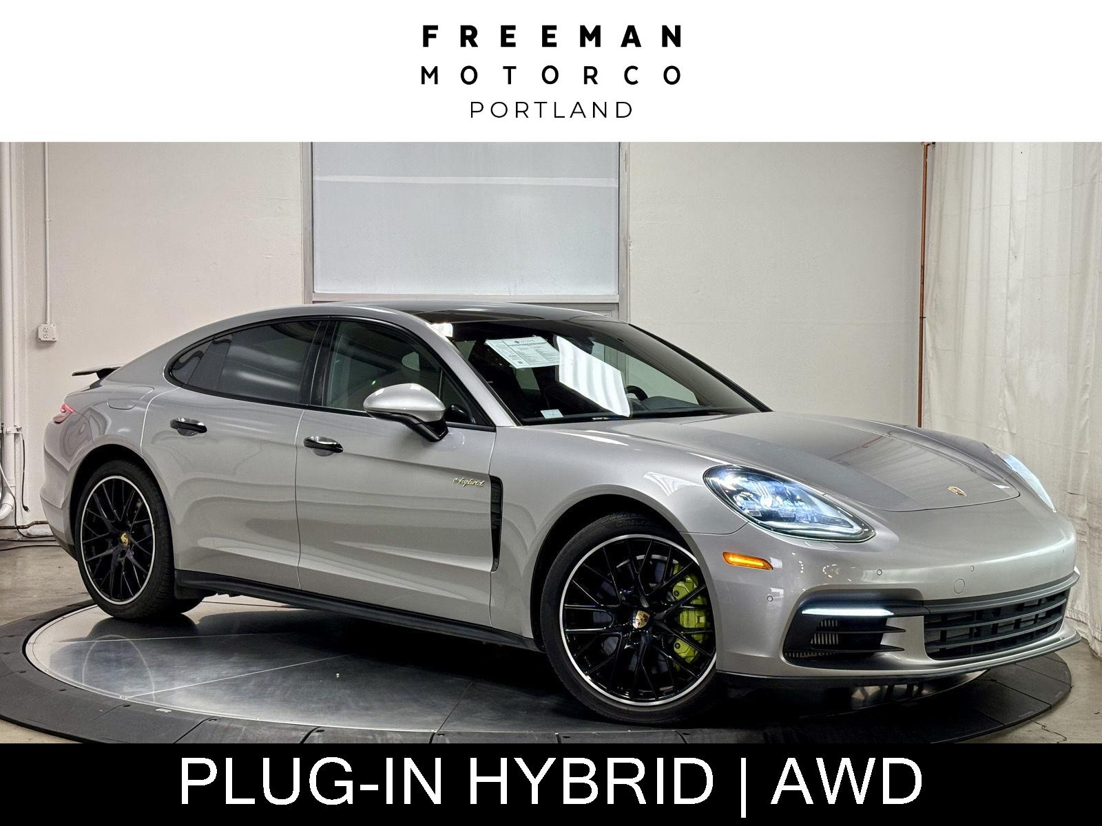 GT Silver Metallic 2018 Porsche Panamera Sedan All-Wheel Drive Automatic