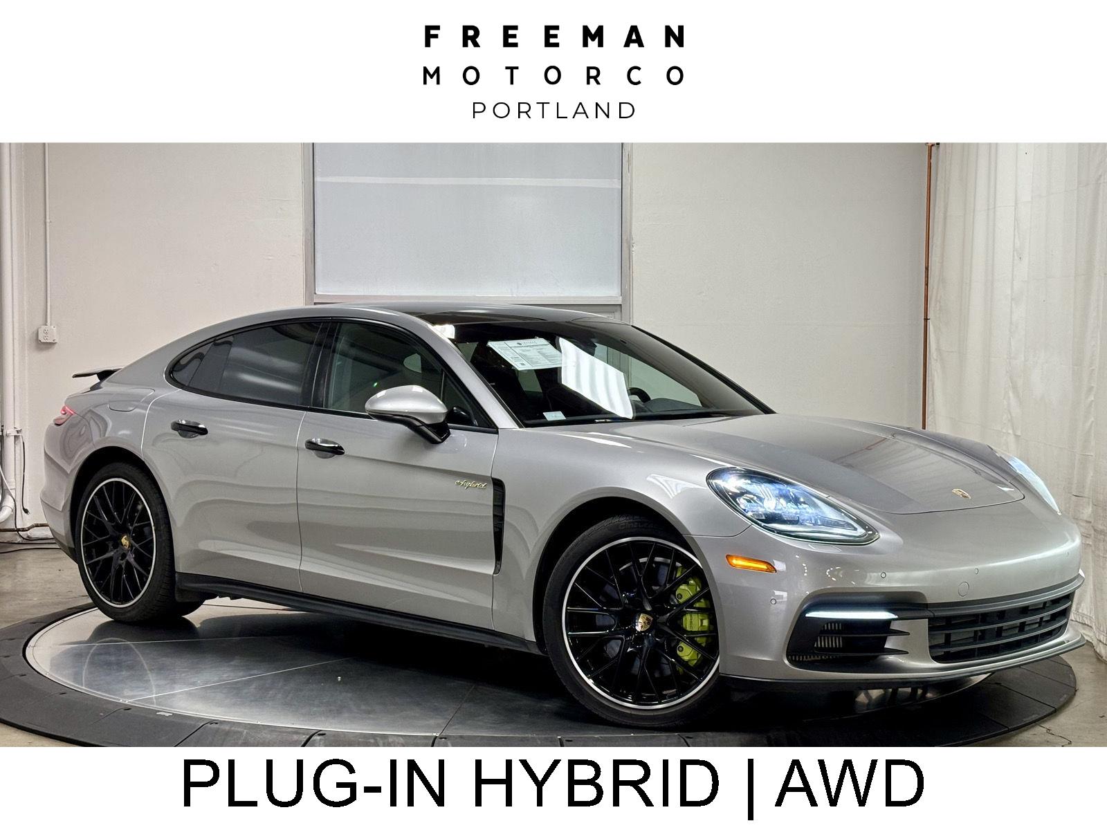 GT Silver Metallic 2018 Porsche Panamera Sedan All-Wheel Drive Automatic