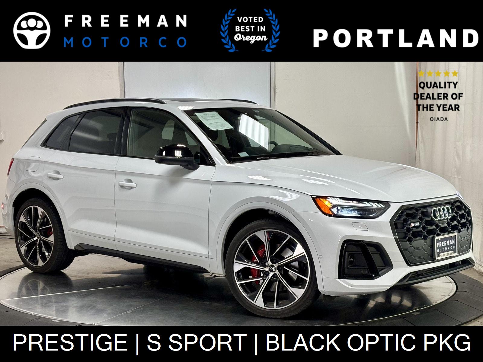 Glacier White Metallic 2021 Audi SQ5 SUV / Crossover All-Wheel Drive Automatic