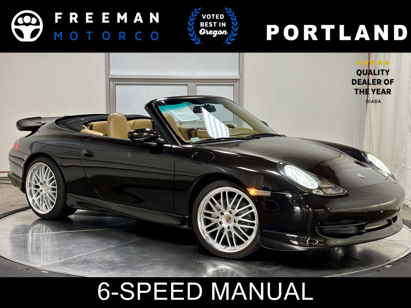 Blue 2001 Porsche 911 Coupe  Manual