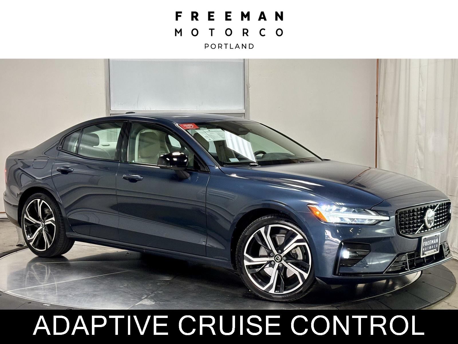 Denim Blue Metallic 2024 Volvo S60 Sedan Front-Wheel Drive Automatic