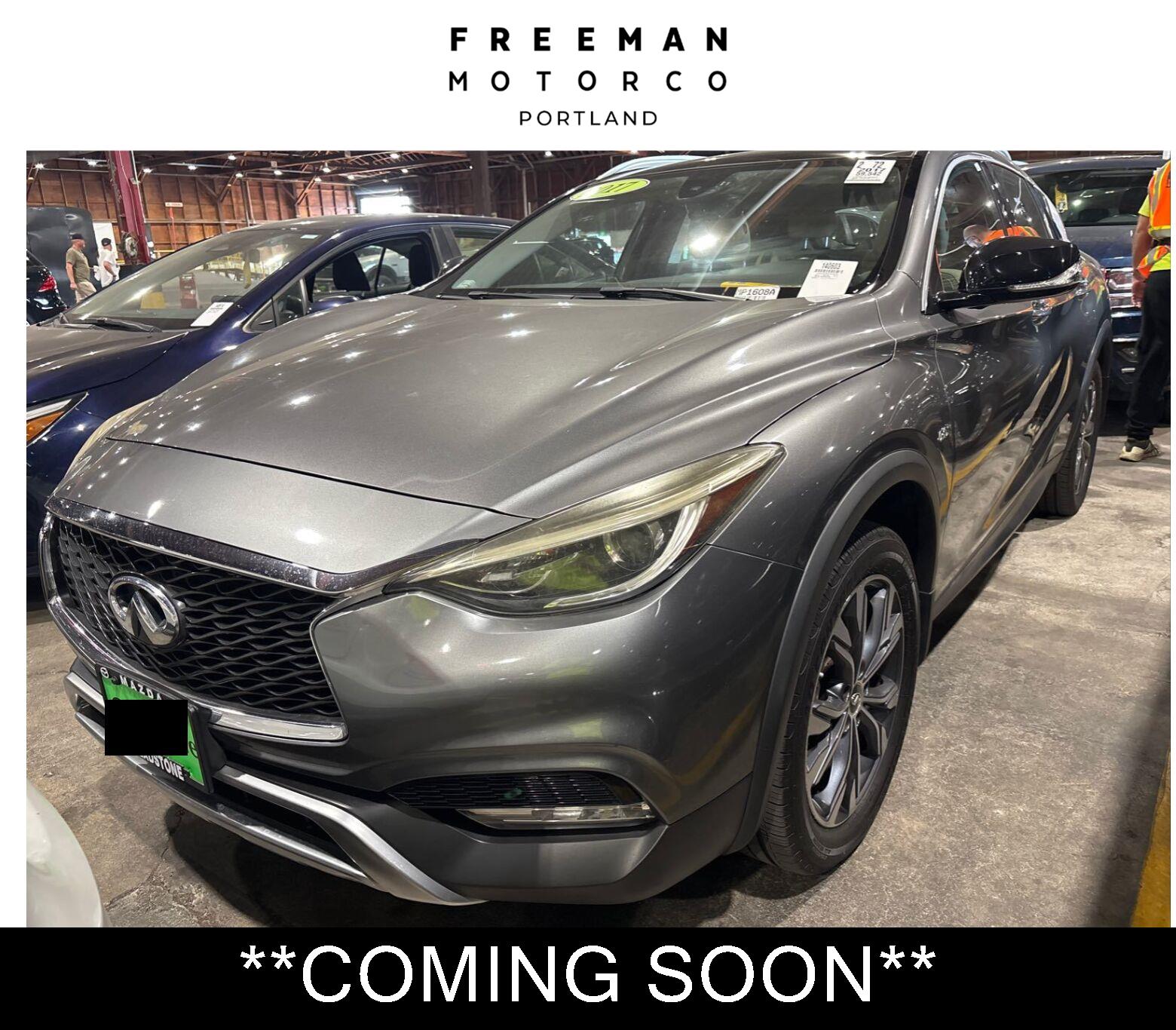 Gray (Graphite Shadow) 2017 INFINITI QX30 SUV / Crossover All-Wheel Drive Automatic