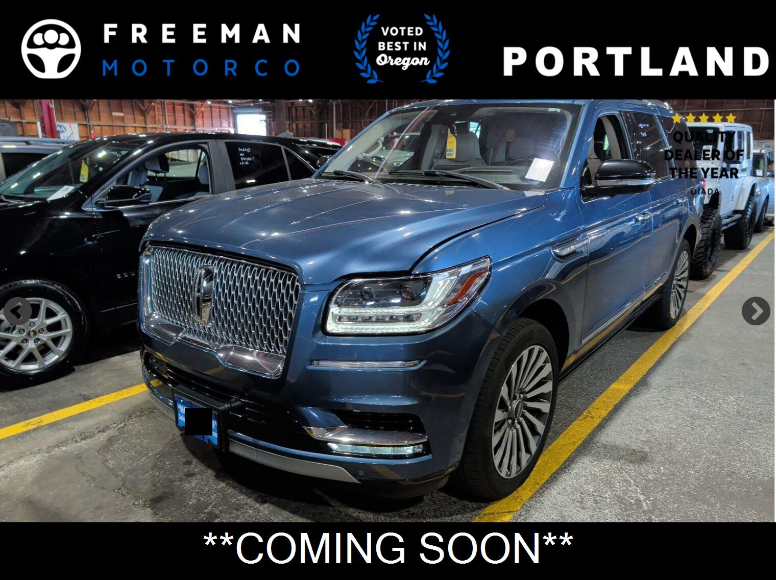 Blue Diamond Metallic 2019 Lincoln Navigator SUV / Crossover Four-Wheel Drive Automatic