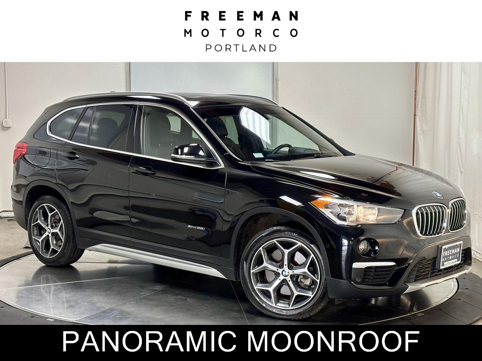 Jet Black 2018 BMW X1 SUV / Crossover All-Wheel Drive Automatic