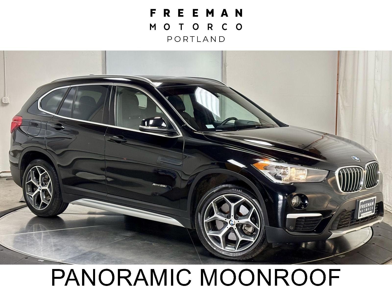 Jet Black 2018 BMW X1 SUV / Crossover All-Wheel Drive Automatic