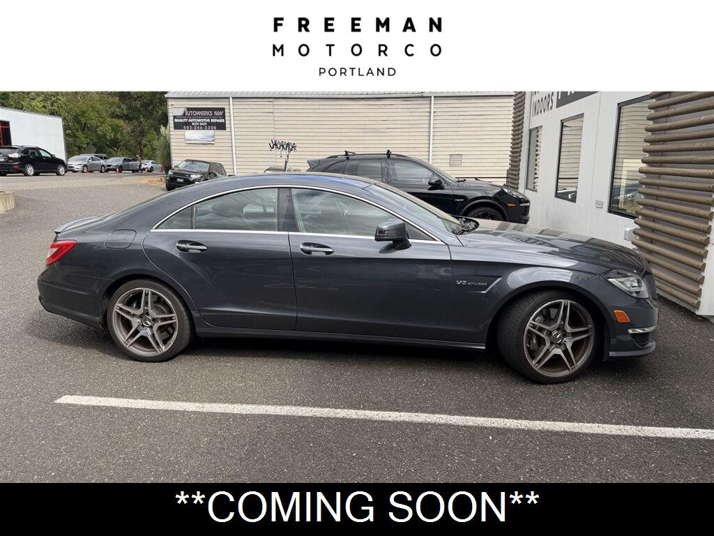 Indium Gray Metallic 2012 Mercedes-Benz CLS Sedan Rear-Wheel Drive Automatic