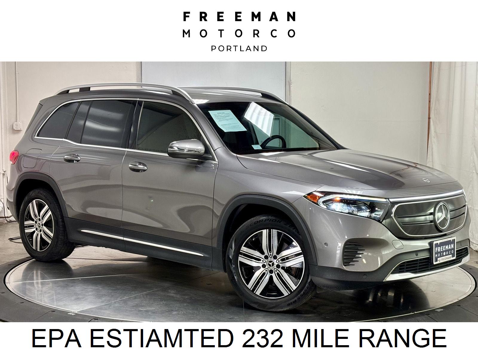 Gray (Mountain Grey Metallic) 2023 Mercedes-Benz EQB SUV / Crossover All-Wheel Drive Automatic