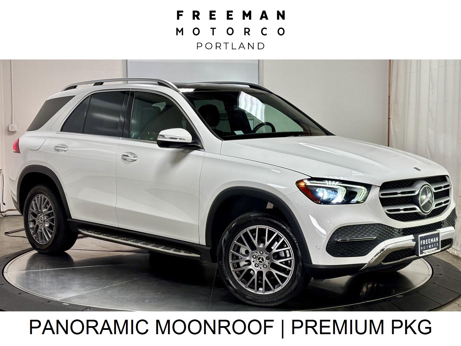 Polar White 2022 Mercedes-Benz GLE SUV / Crossover Rear-Wheel Drive Automatic