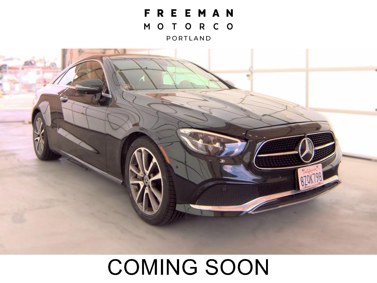 Emerald Green Metallic 2021 Mercedes-Benz E-Class Coupe Rear-Wheel Drive Automatic