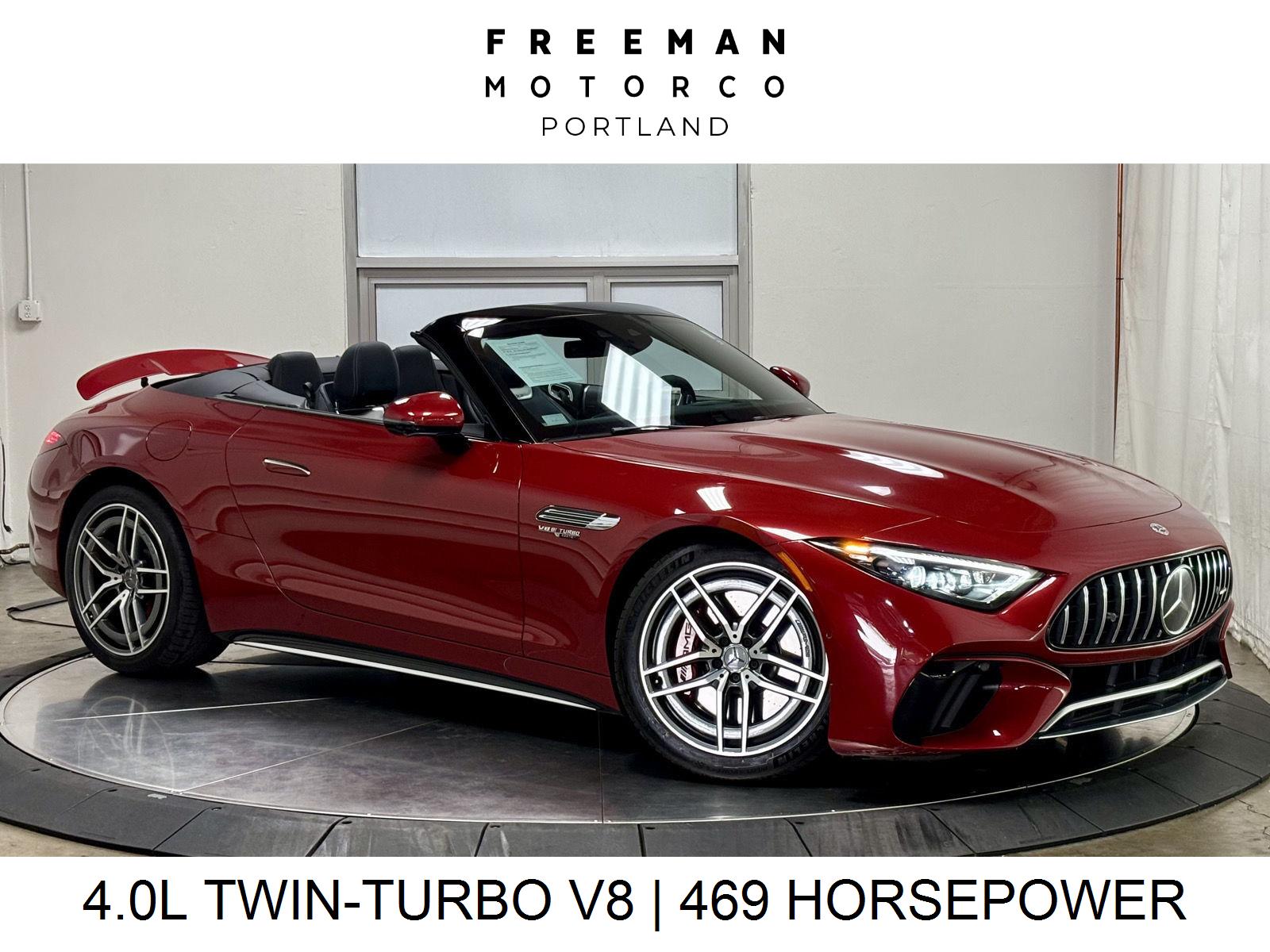 MANUFAKTUR Patagonia Red Metallic 2022 Mercedes-Benz SL-Class Convertible All-Wheel Drive Automatic