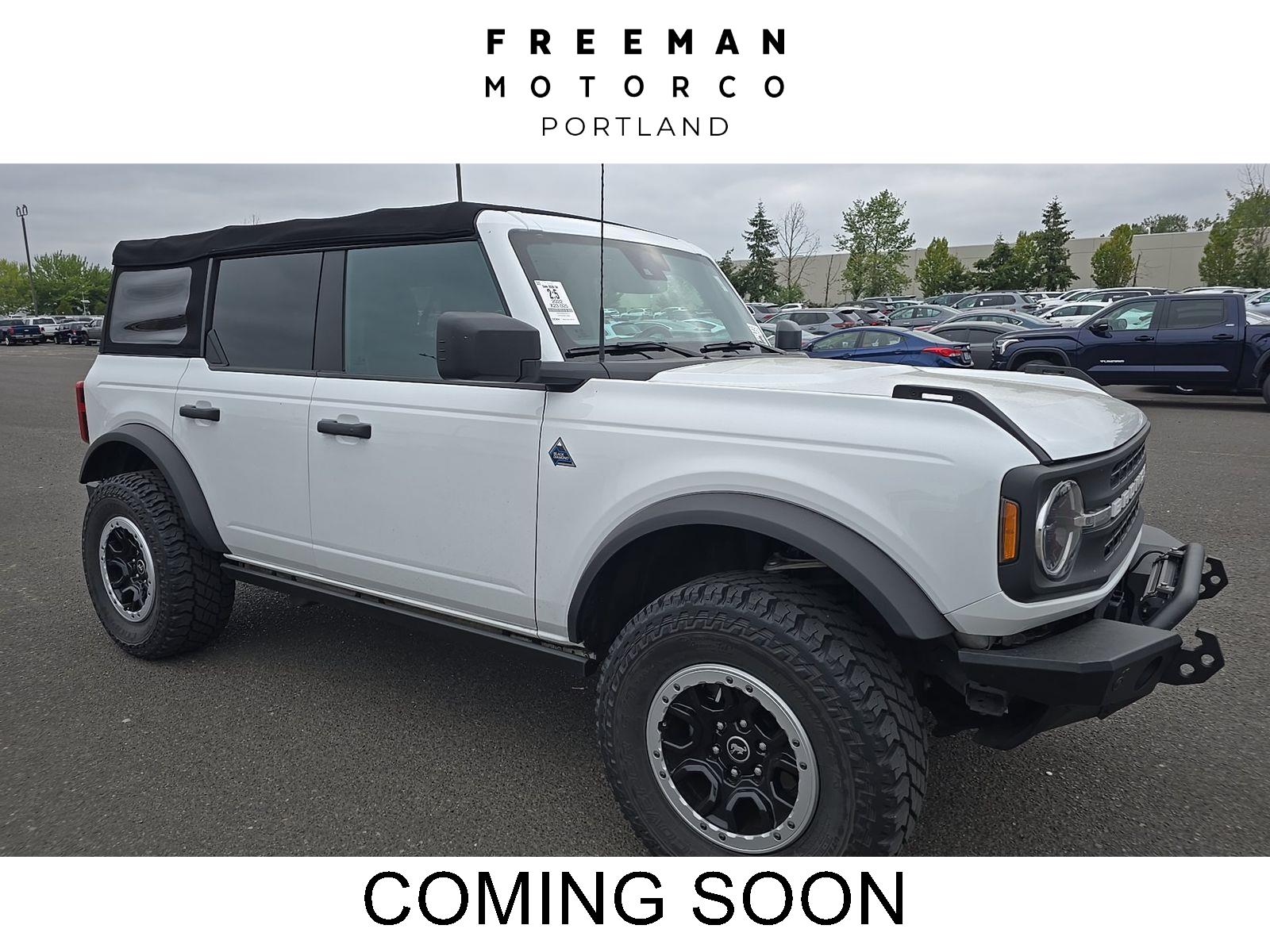  2022 Ford Bronco Black Diamond 4-Door 4WD   