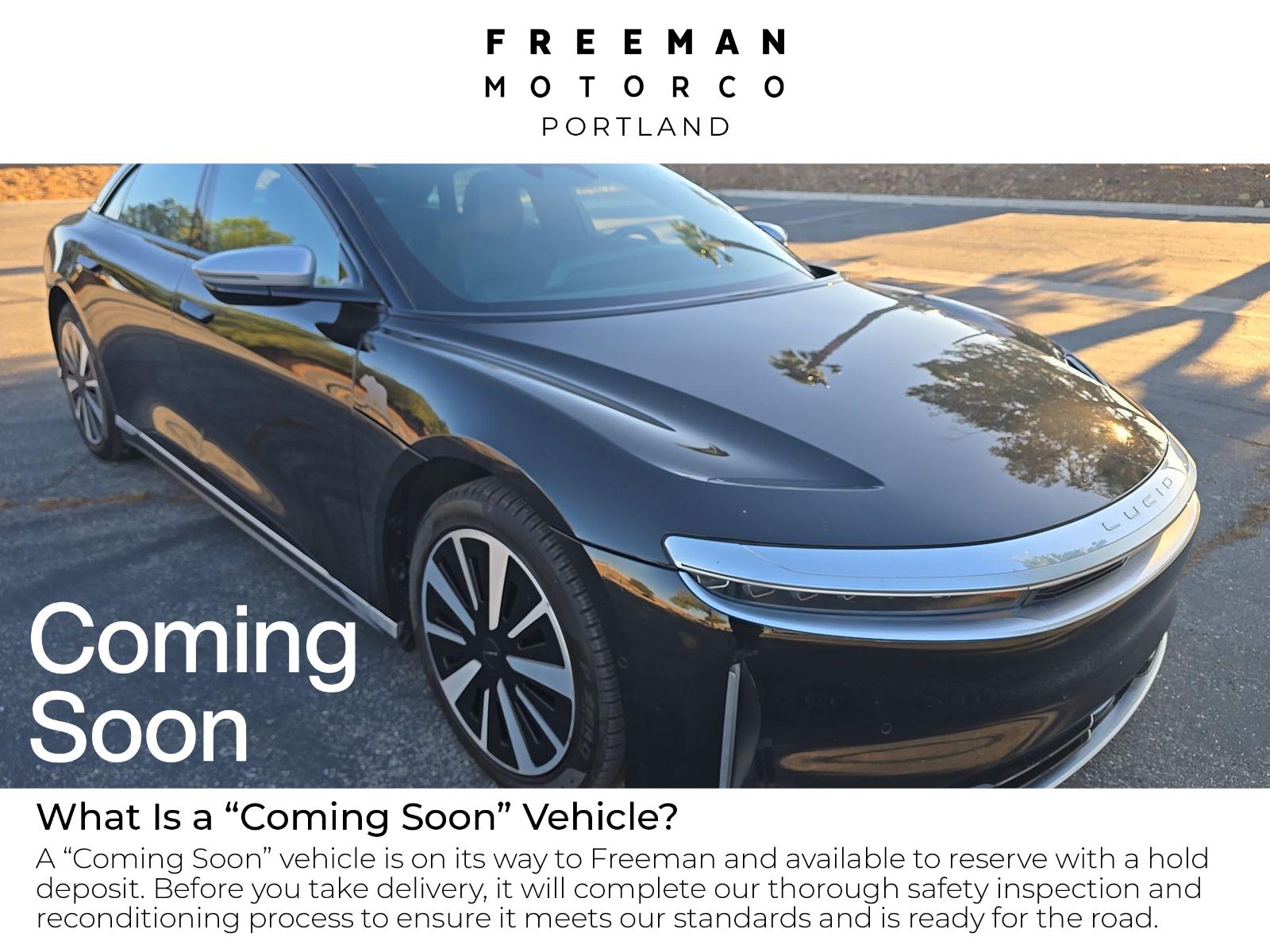 Infinite Black Metallic 2024 Lucid Air Sedan All-Wheel Drive Automatic